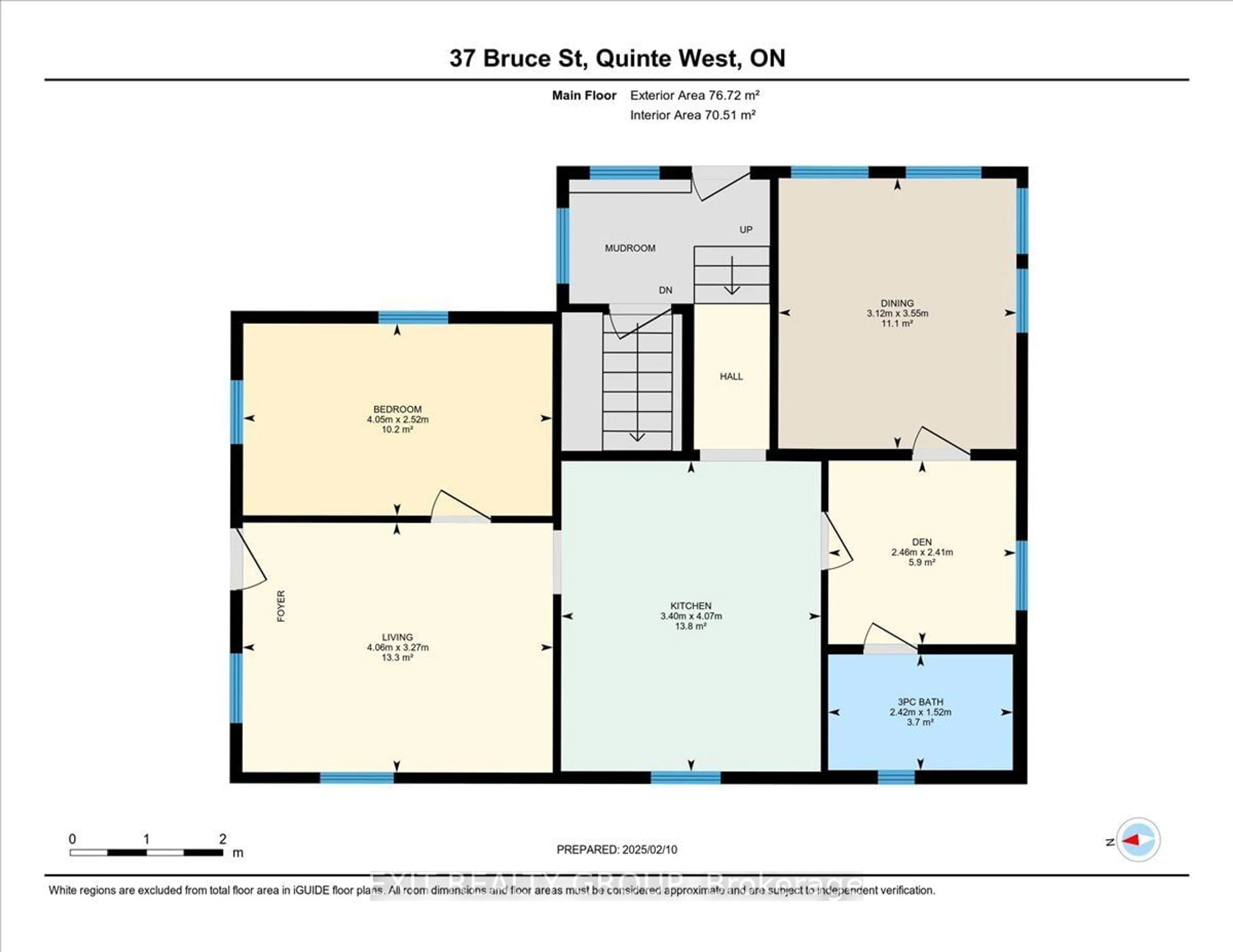 Floor plan for 37 Bruce St St, Quinte West Ontario K0K 2C0