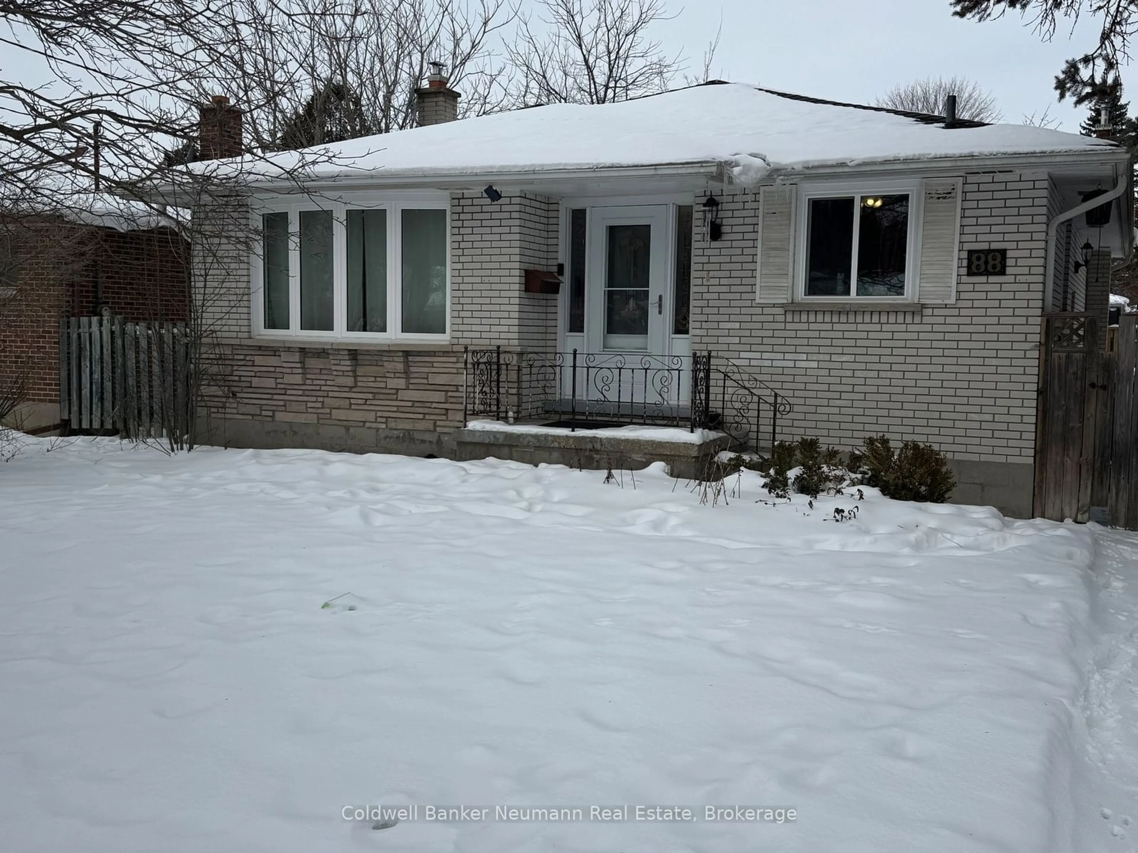 Home with brick exterior material, street for 88 Glenburnie Dr, Guelph Ontario N1E 4C6