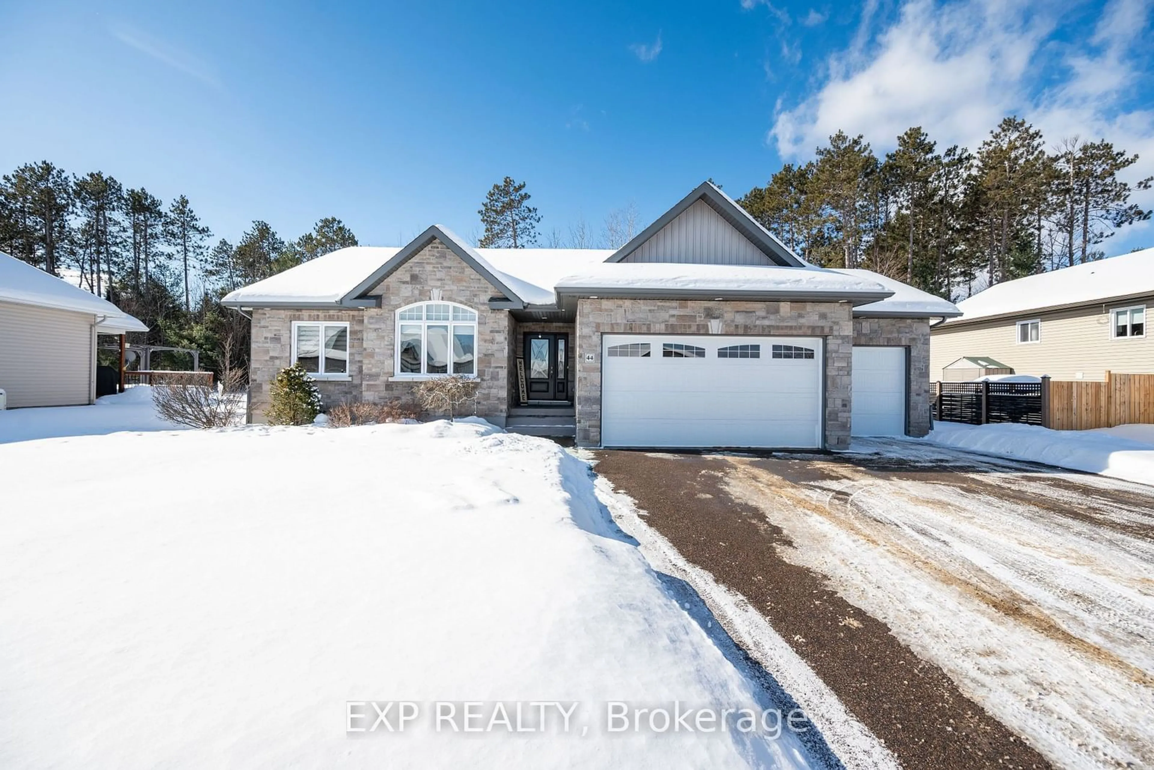 Home with brick exterior material, street for 44 Bedard Blvd, Petawawa Ontario K8H 0B7