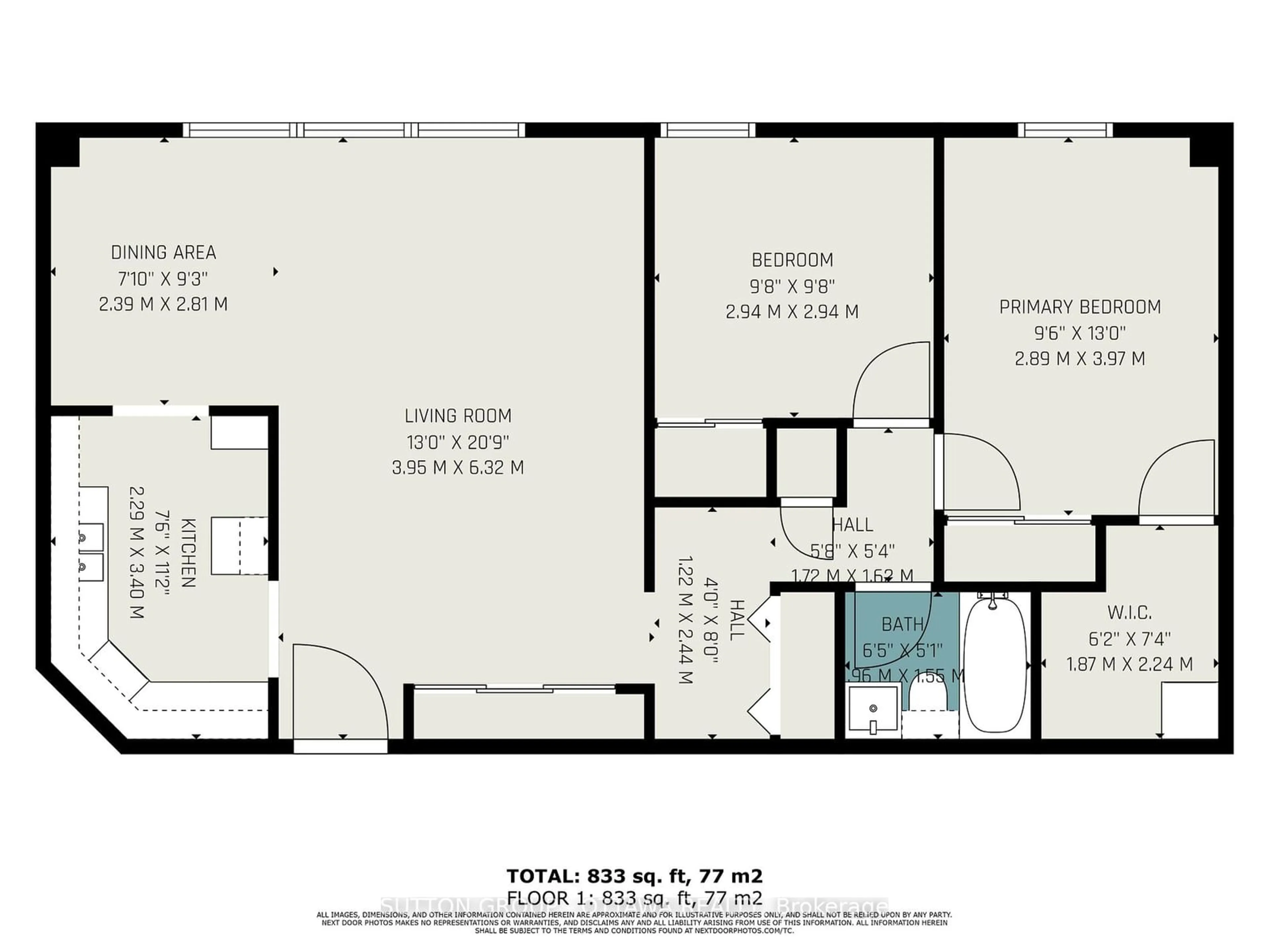 Floor plan for 665 Bathgate Dr #601, Overbrook - Castleheights and Area Ontario K1K 3Y4