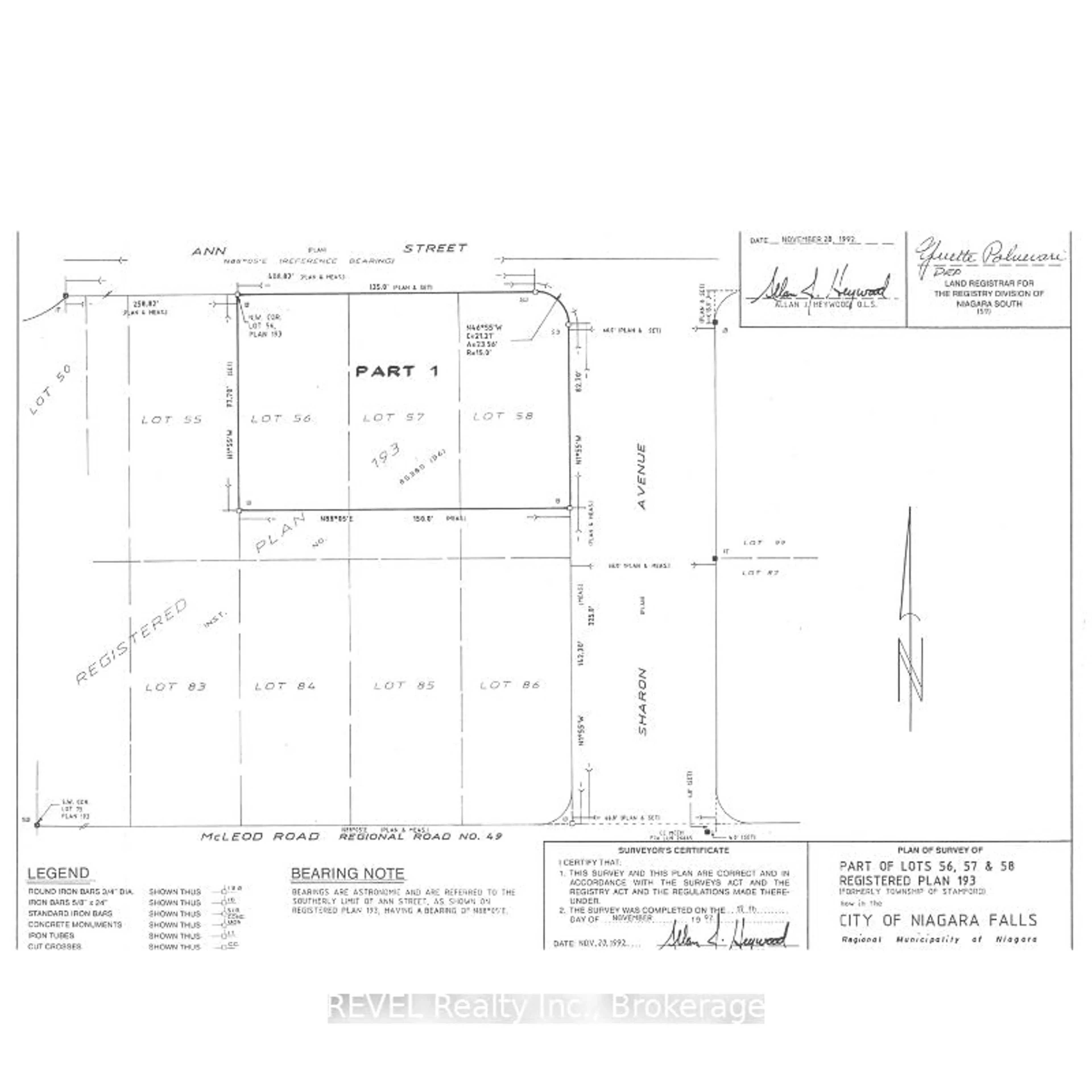 Floor plan for 7205 Sharon Ave, Niagara Falls Ontario L2G 5W8