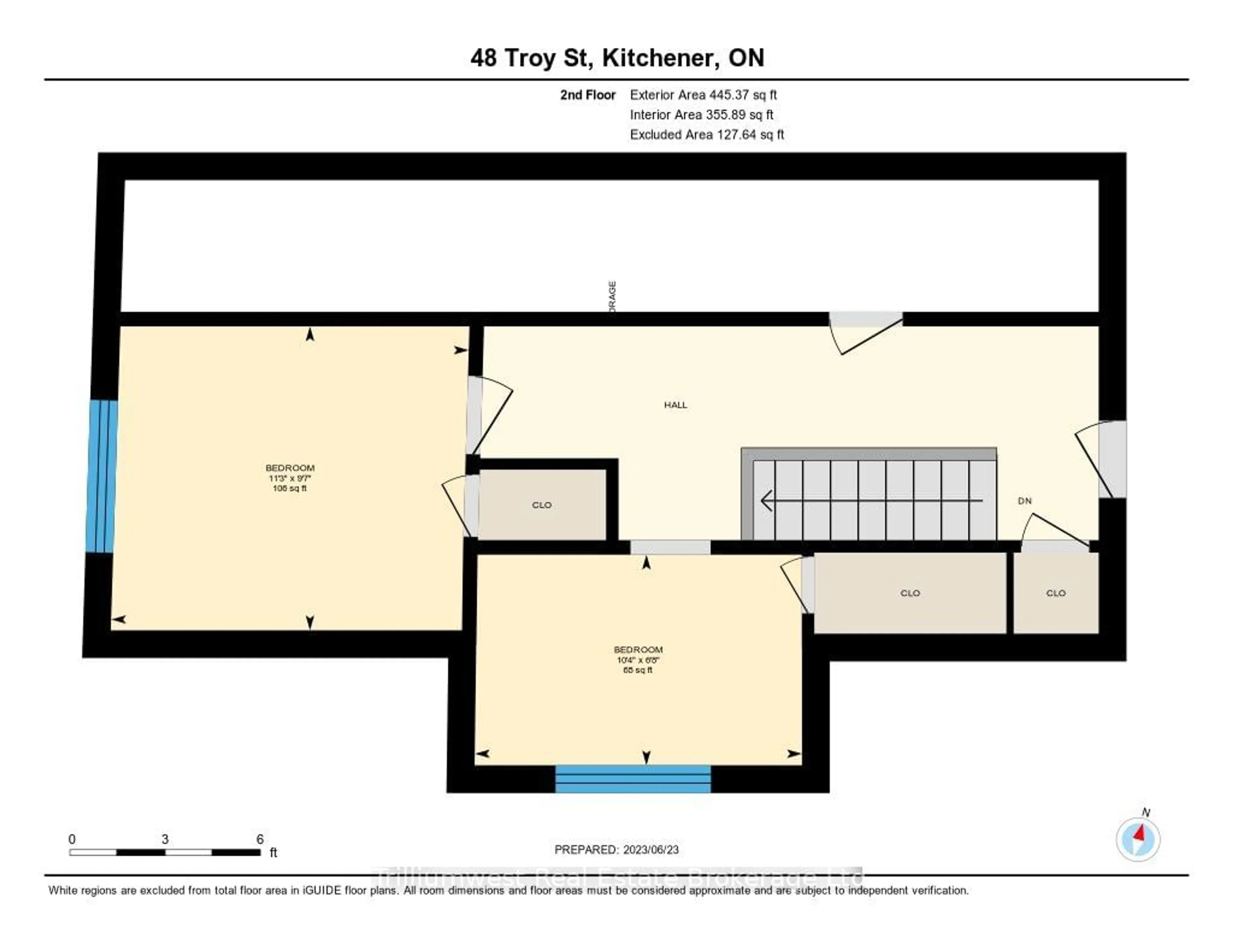 Floor plan for 48 TROY St, Kitchener Ontario N2H 1L8