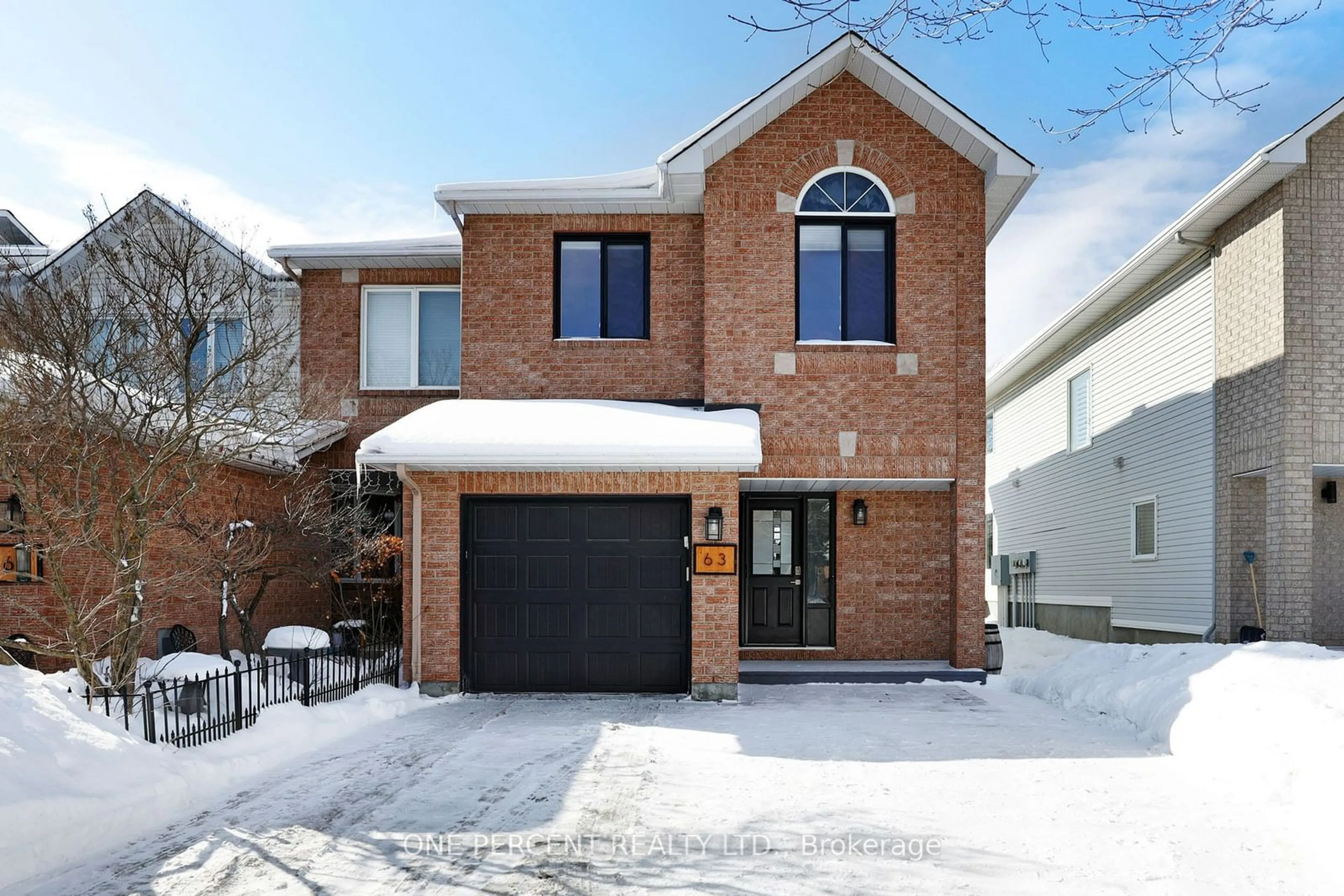 Home with brick exterior material, street for 63 Sheppard's Glen Ave, Kanata Ontario K2M 2M9