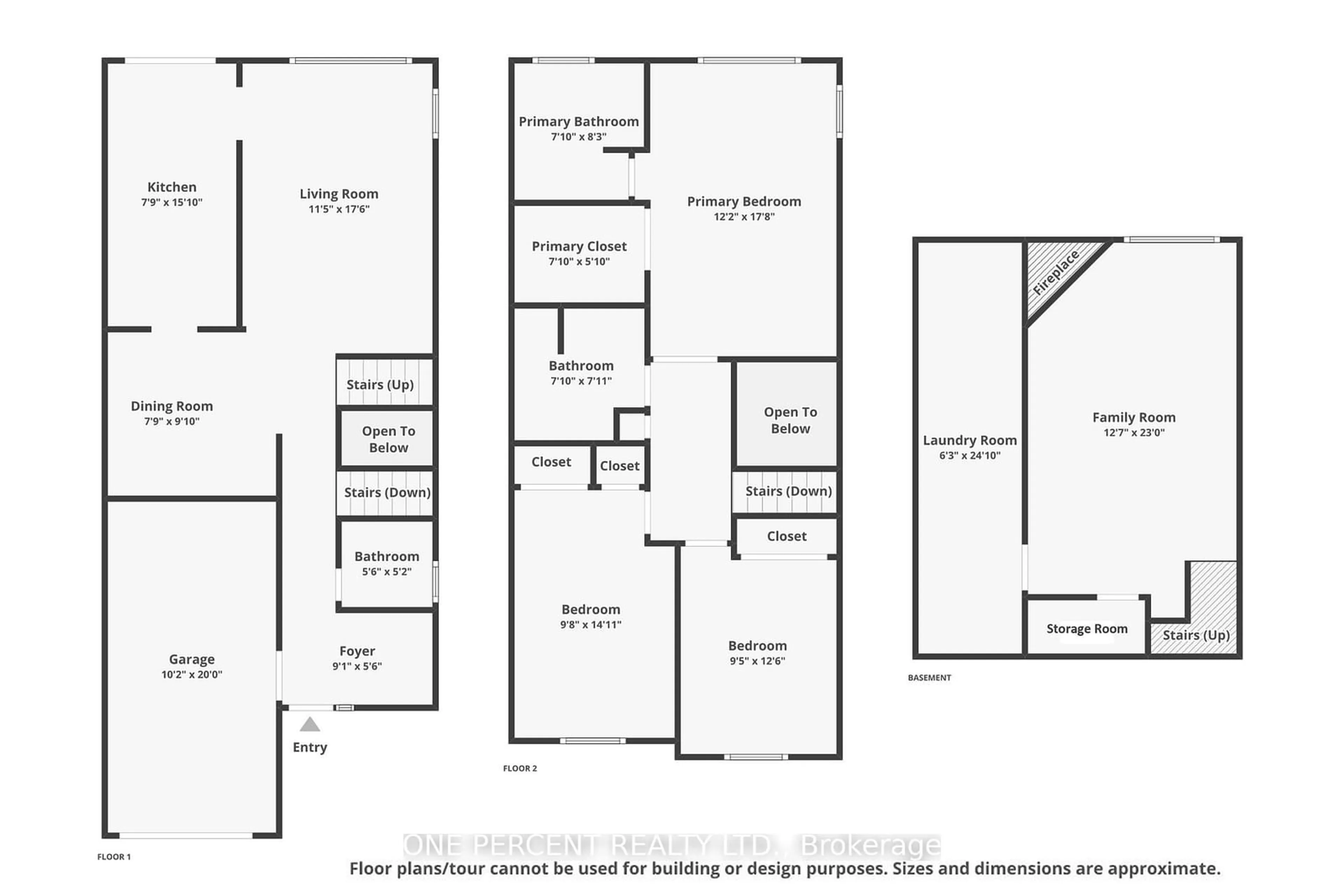 Floor plan for 63 Sheppard's Glen Ave, Kanata Ontario K2M 2M9