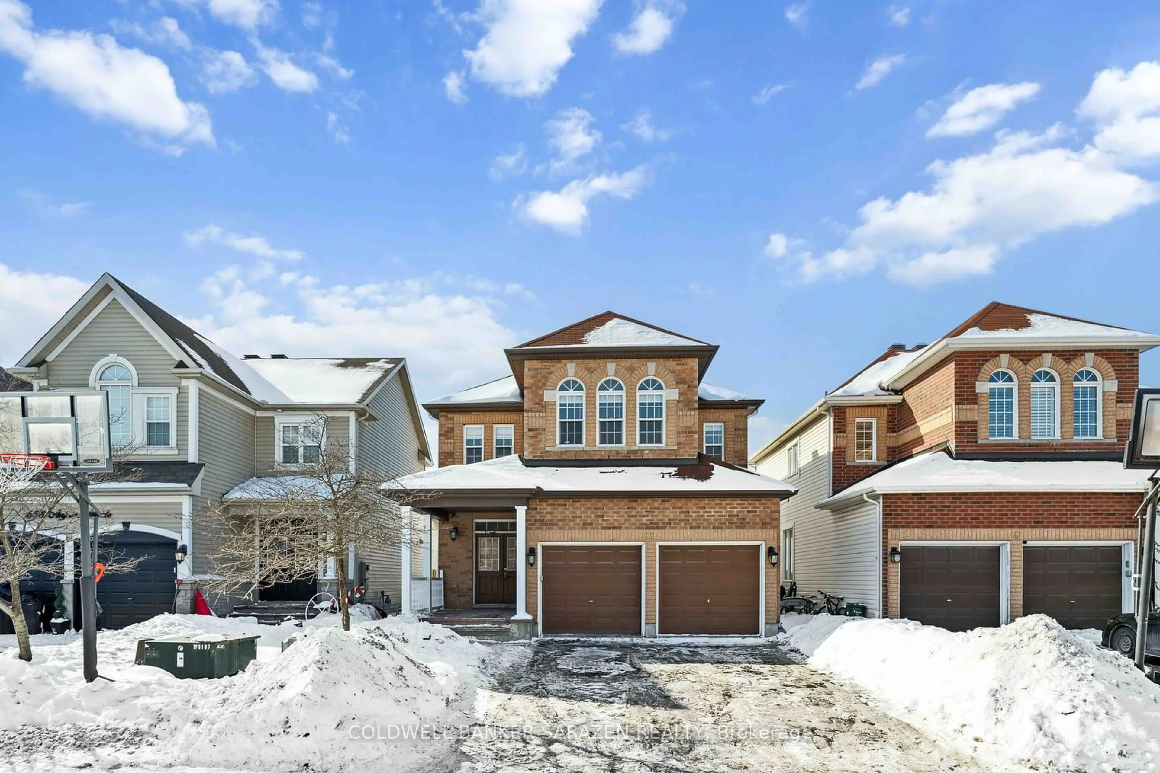 Home with brick exterior material, street for 660 Anjana Circ, Barrhaven Ontario K2J 0E2