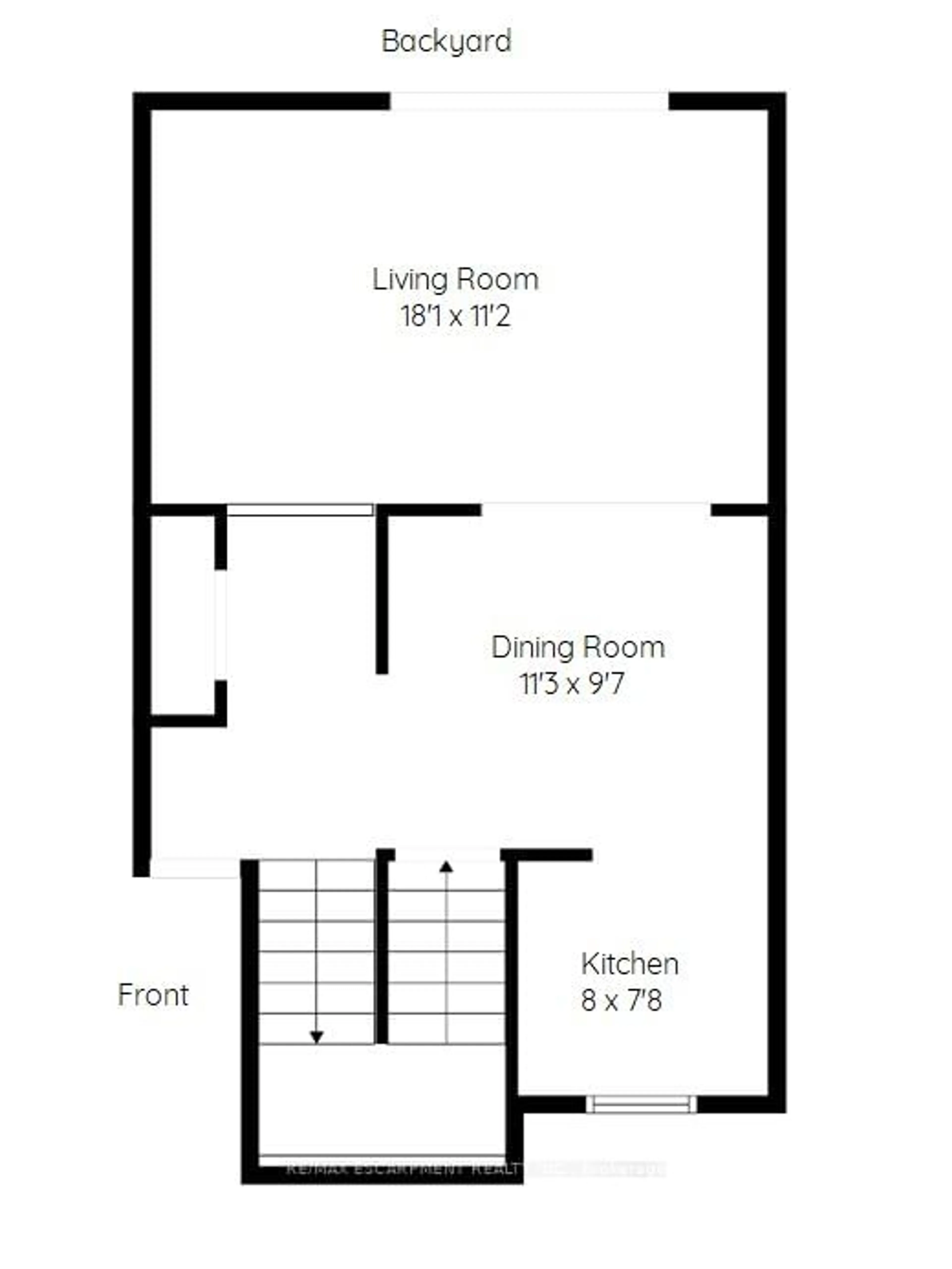 Floor plan for 302 Vine St #16, St. Catharines Ontario L2M 7M6