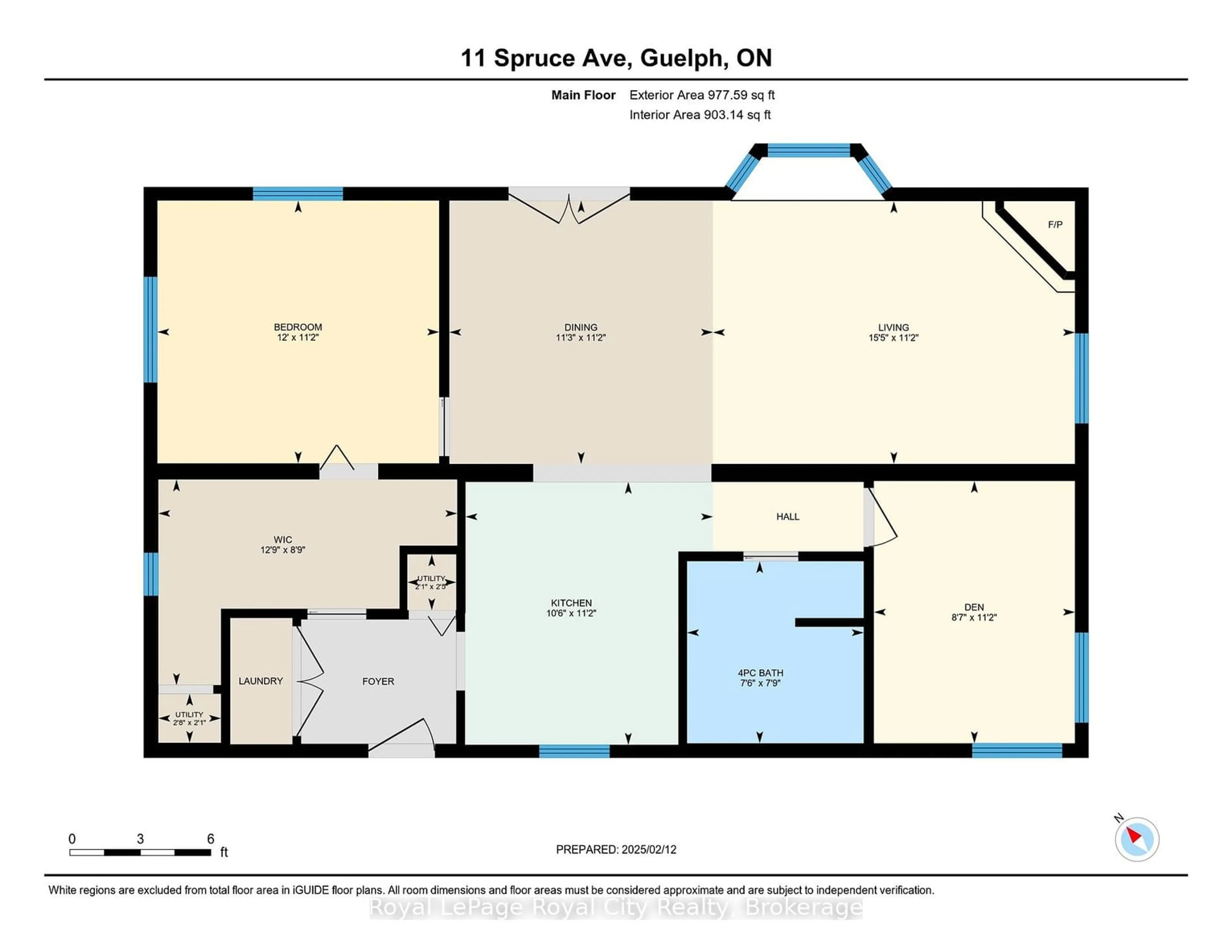 Floor plan for 11 Spruce Ave, Puslinch Ontario N1H 6H9