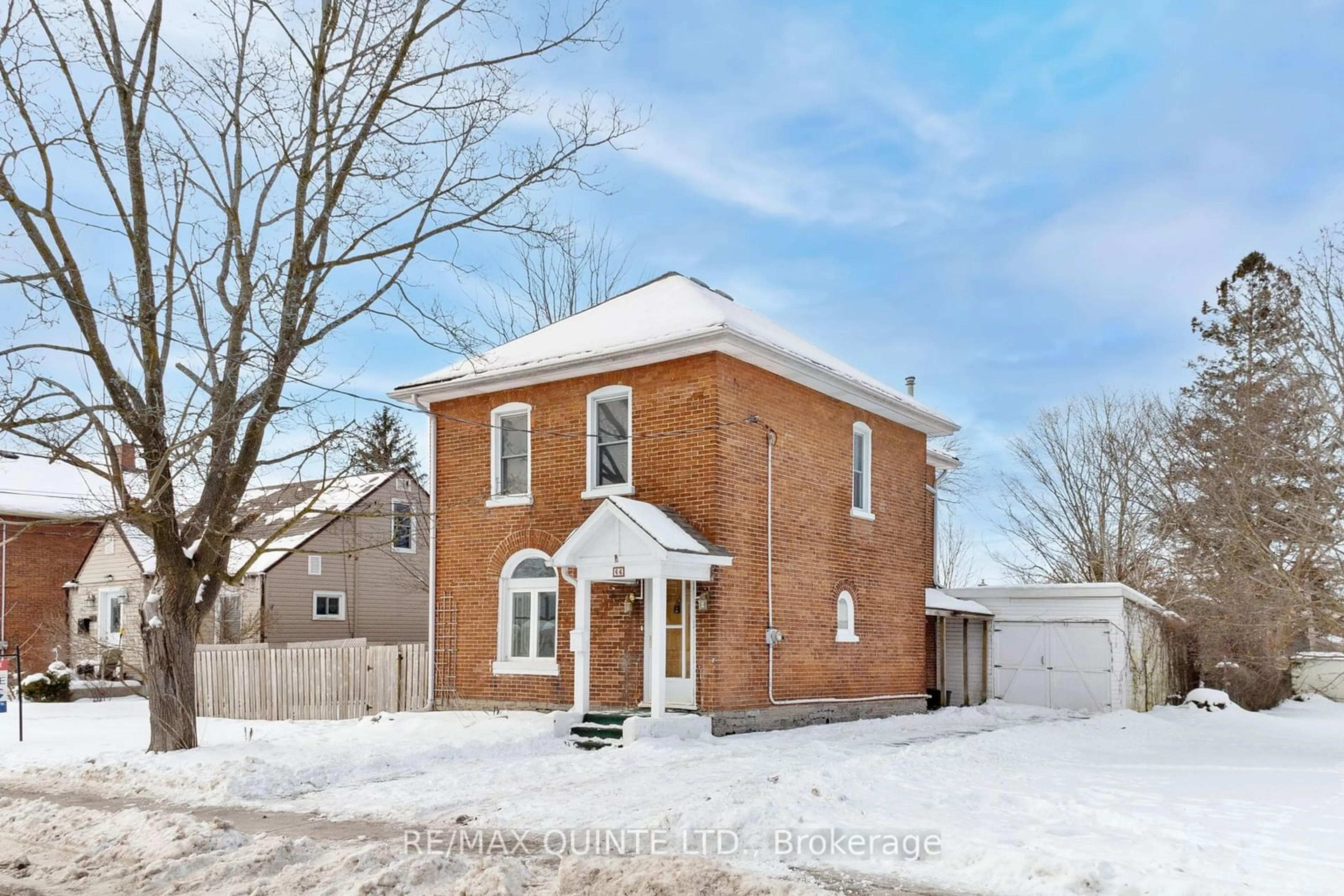 Home with brick exterior material, street for 66 Dunbar St, Belleville Ontario K8P 3R8