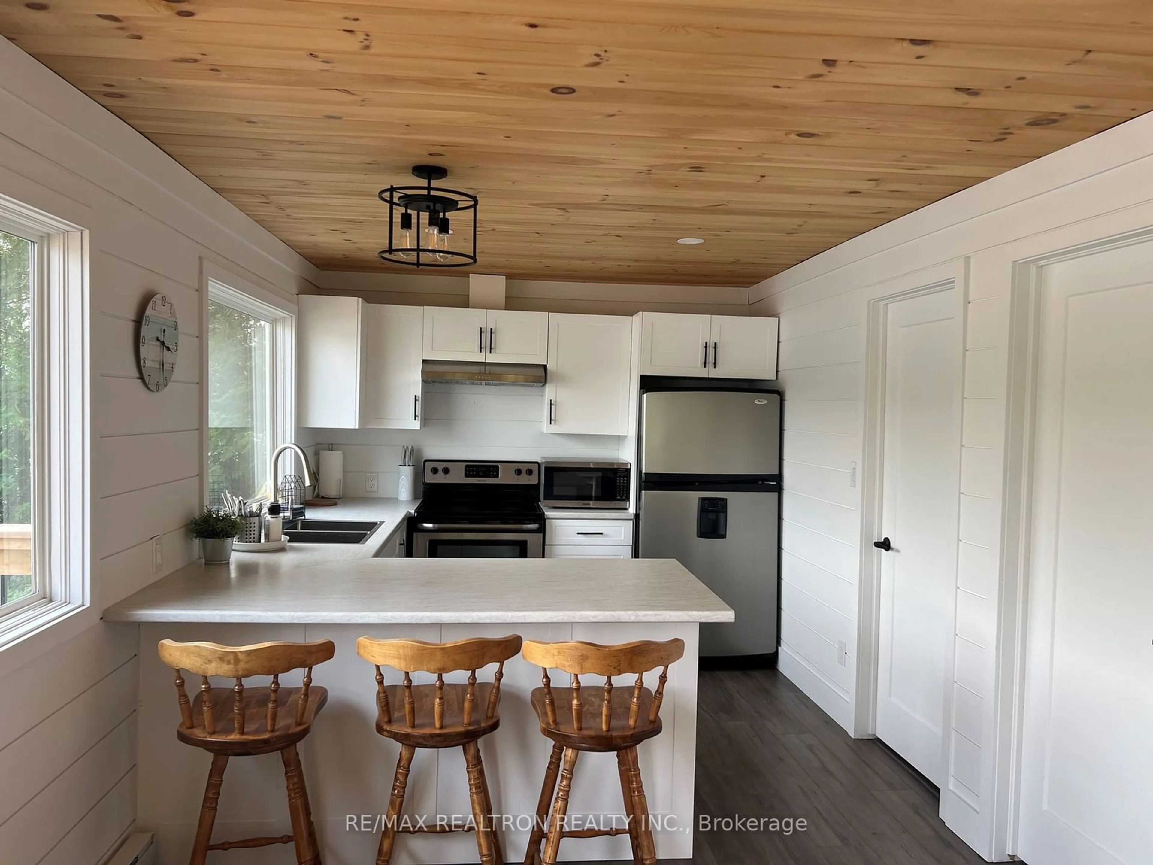 Open concept kitchen, unknown for 203 Healey Lake, The Archipelago Ontario P0C 1H0