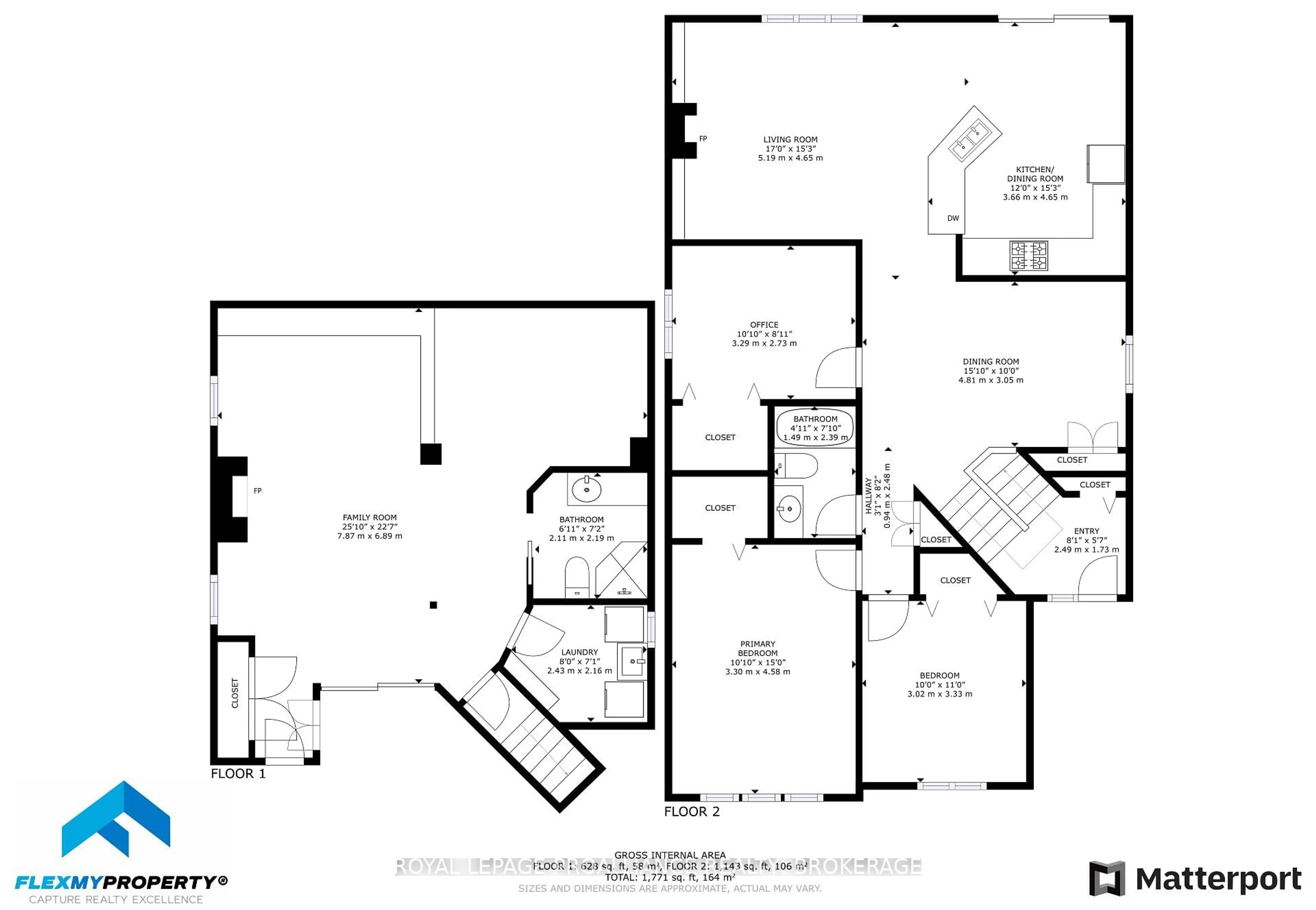 Floor plan for 922 Lombardy St, Kingston Ontario K7M 9C2