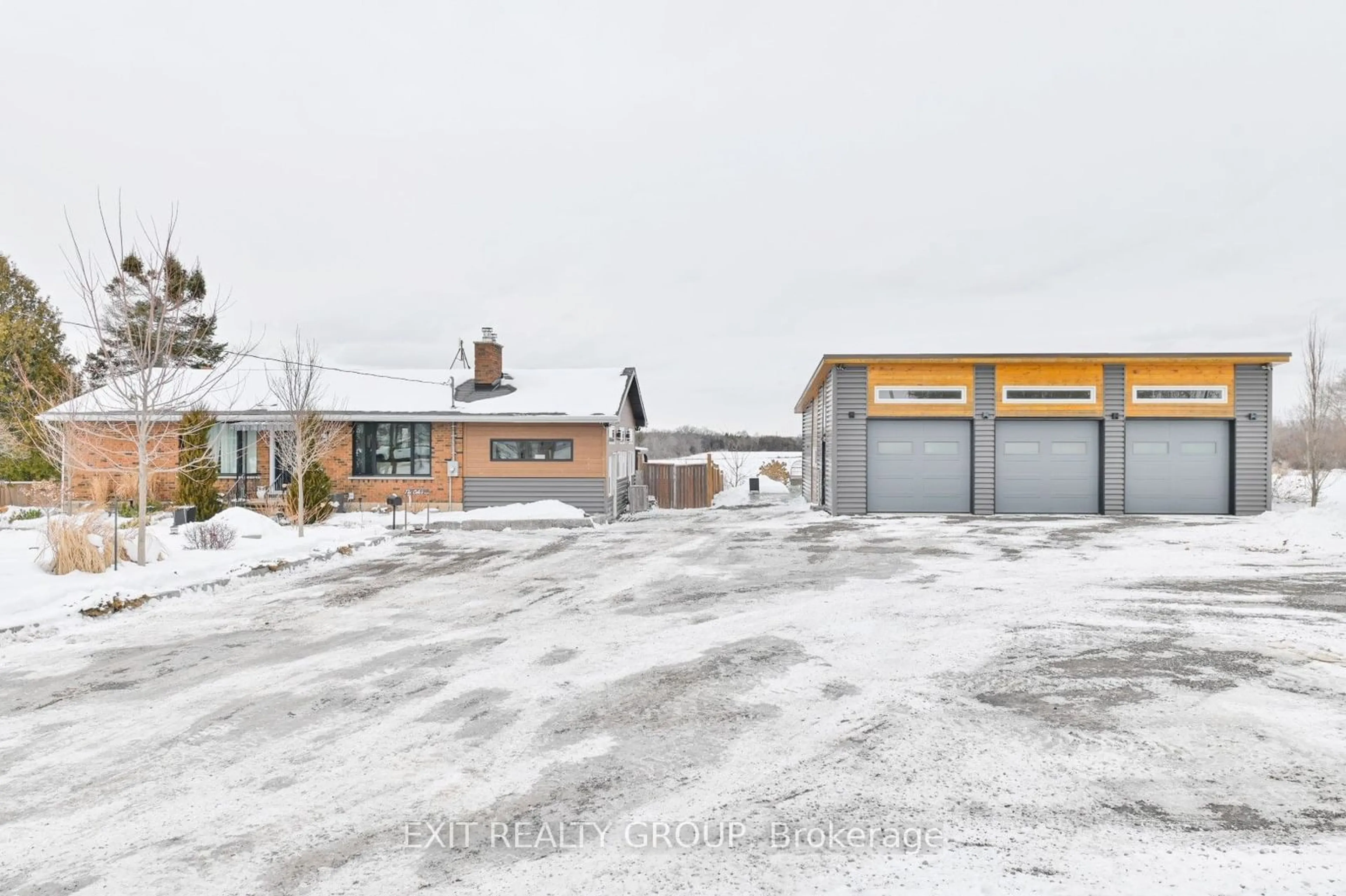 A pic from outside/outdoor area/front of a property/back of a property/a pic from drone, street for 1529 Harmony Rd, Belleville Ontario K0K 1V0