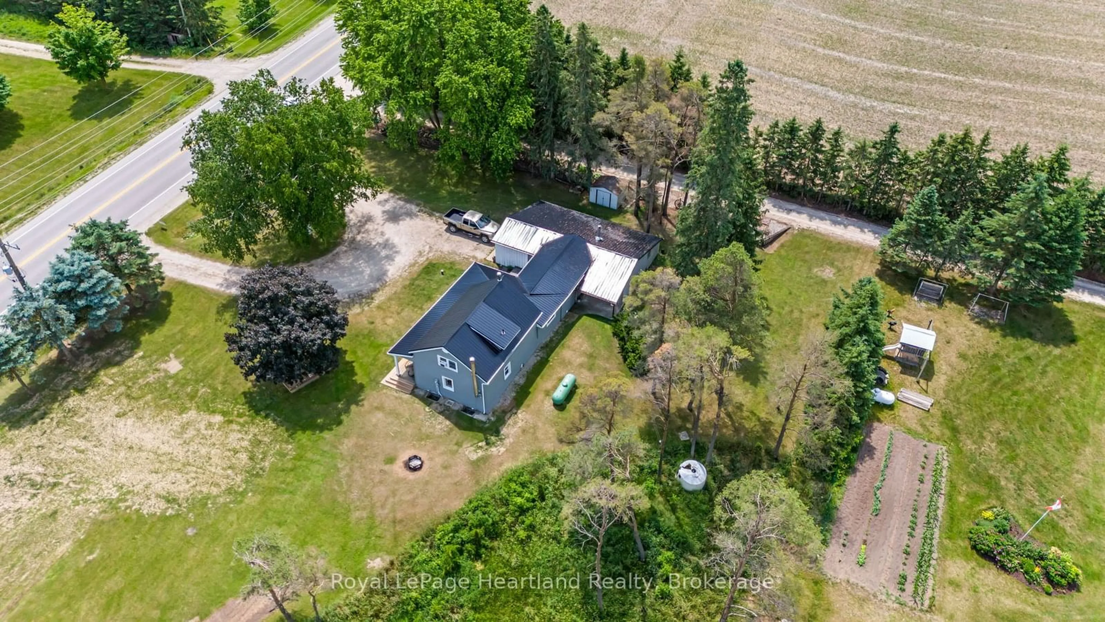 A pic from outside/outdoor area/front of a property/back of a property/a pic from drone, unknown for 341149 Grey Rd 28, West Grey Ontario N4N 3B9