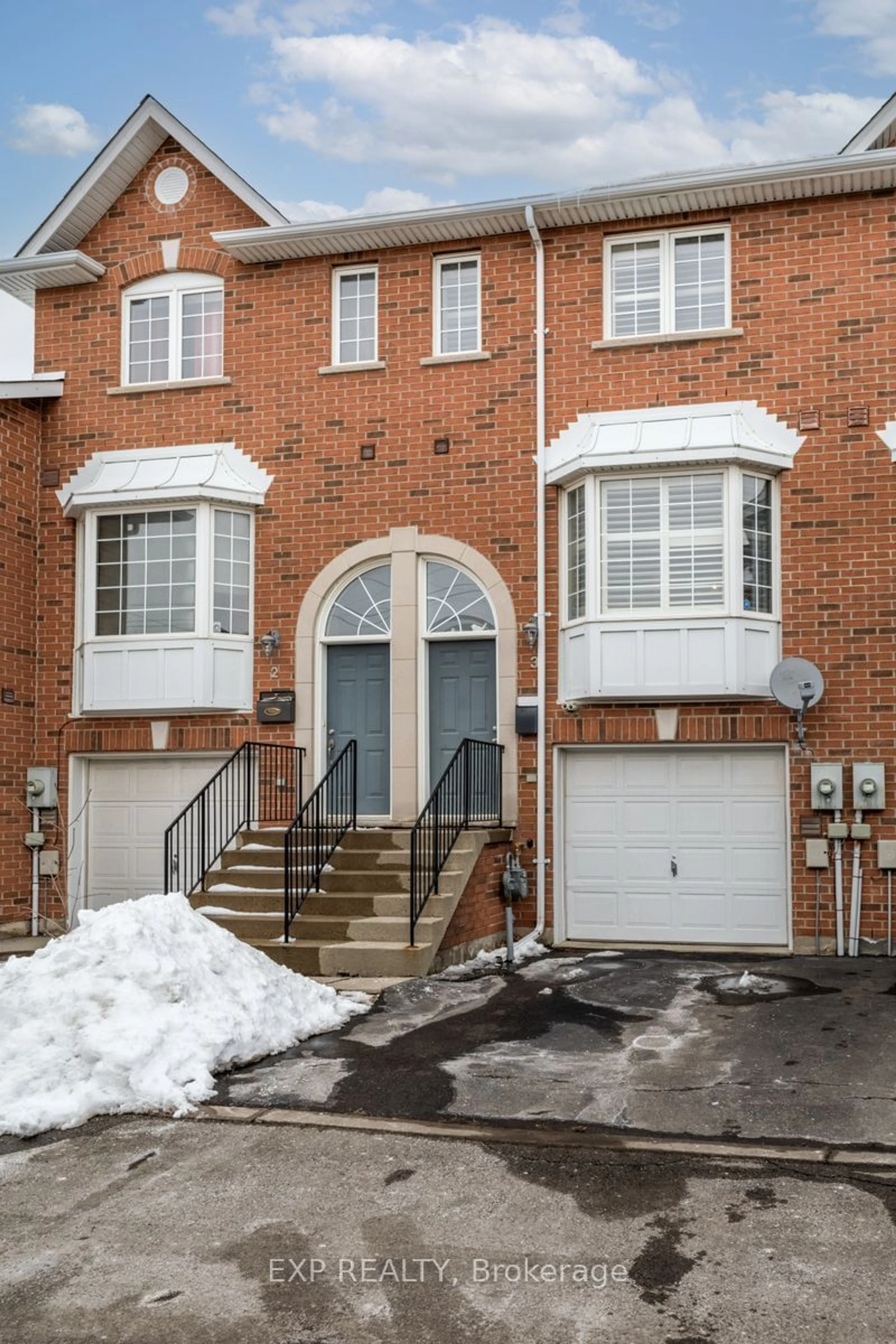 Home with brick exterior material, street for 437 Highway 8 High #3, Hamilton Ontario L8E 2H7