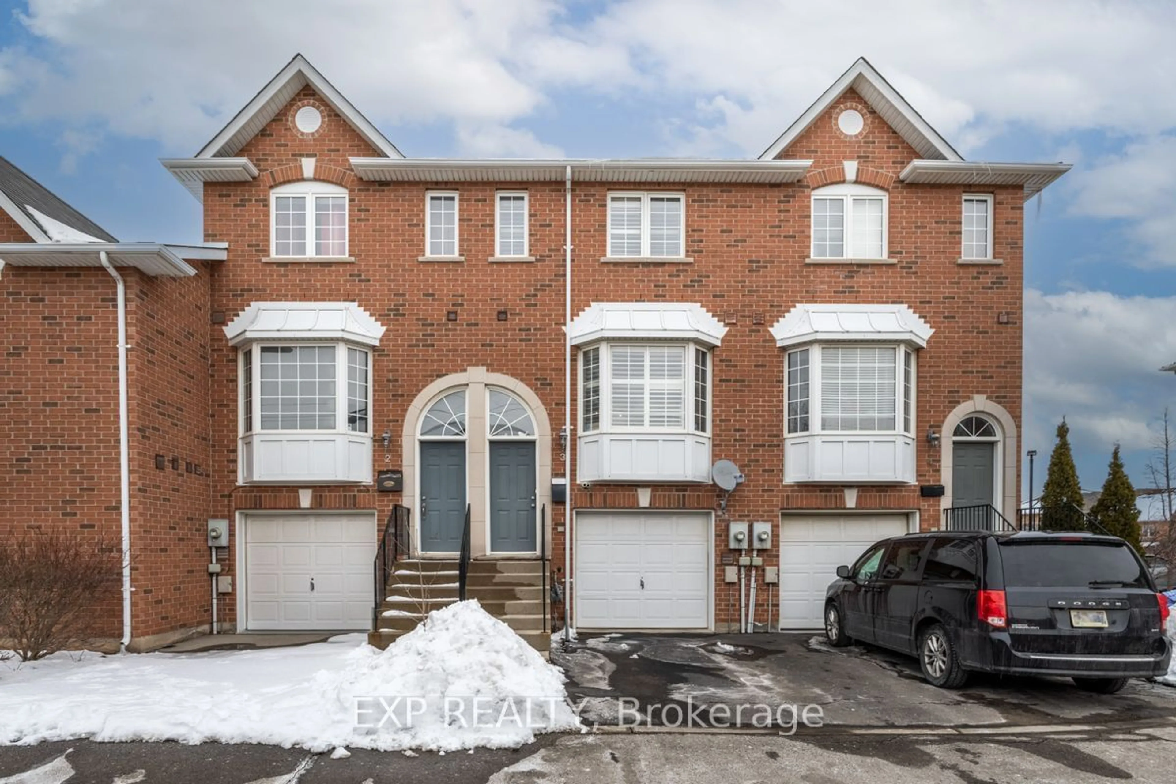 Home with brick exterior material, street for 437 Highway 8 High #3, Hamilton Ontario L8E 2H7