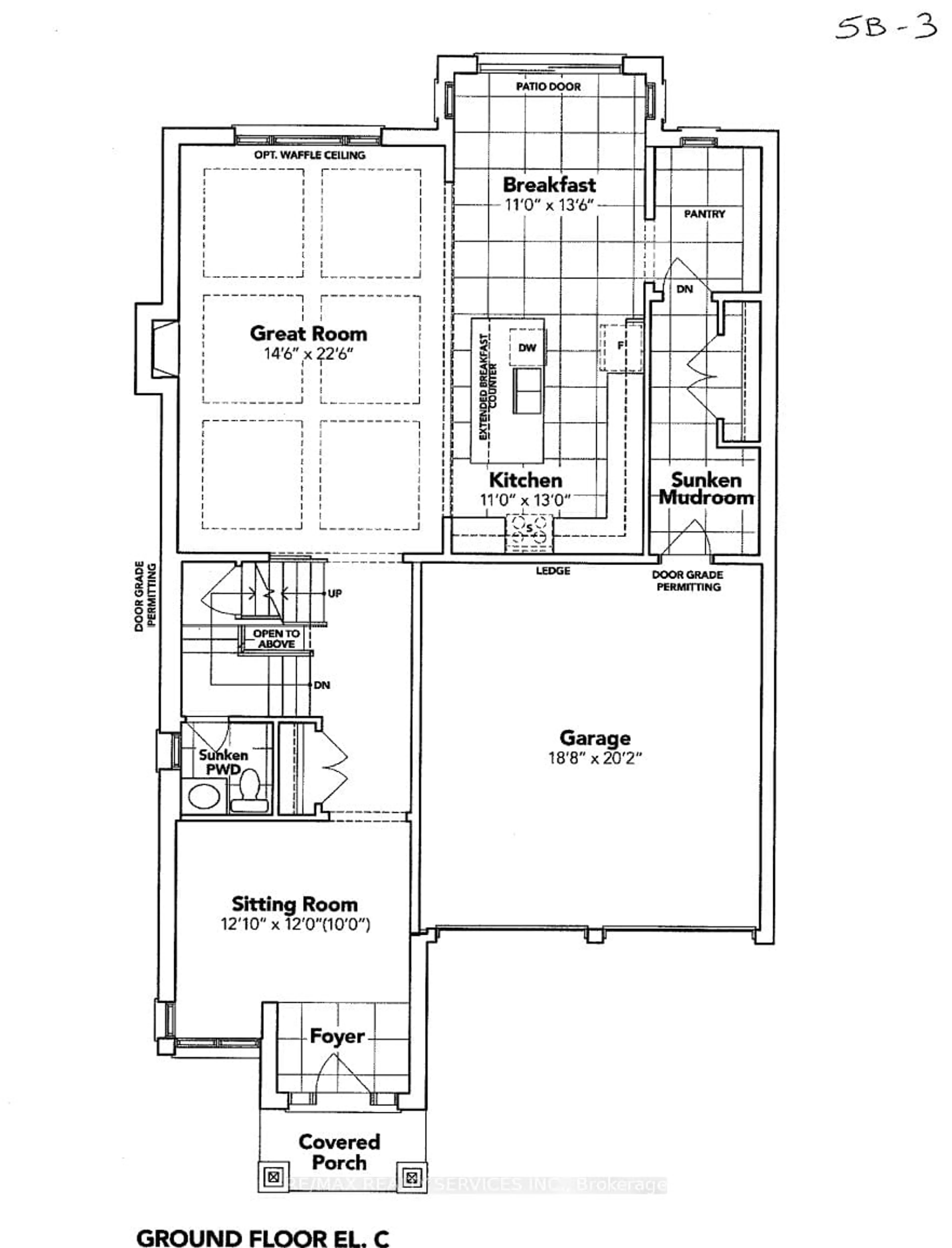 Floor plan for 209 Harwood Ave, Woodstock Ontario N4T 0P9