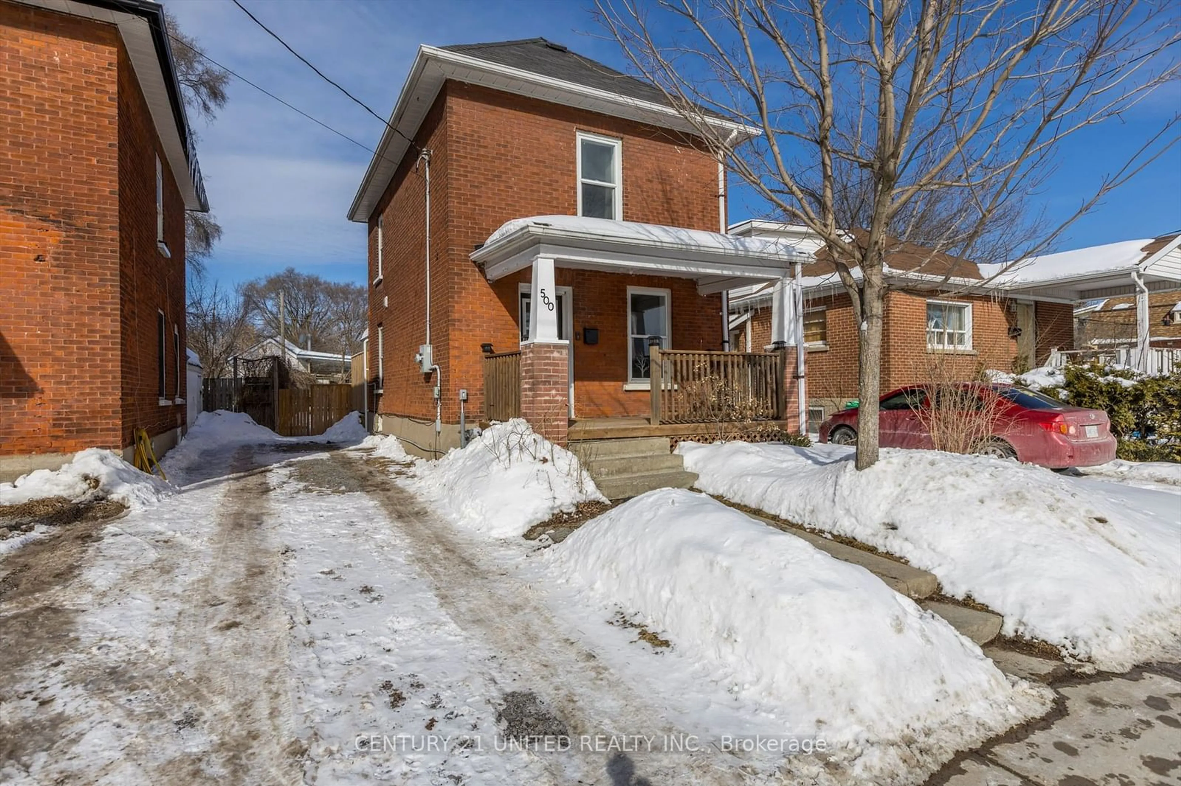 Home with brick exterior material, street for 500 Wolfe St, Peterborough Ontario K9J 2L7