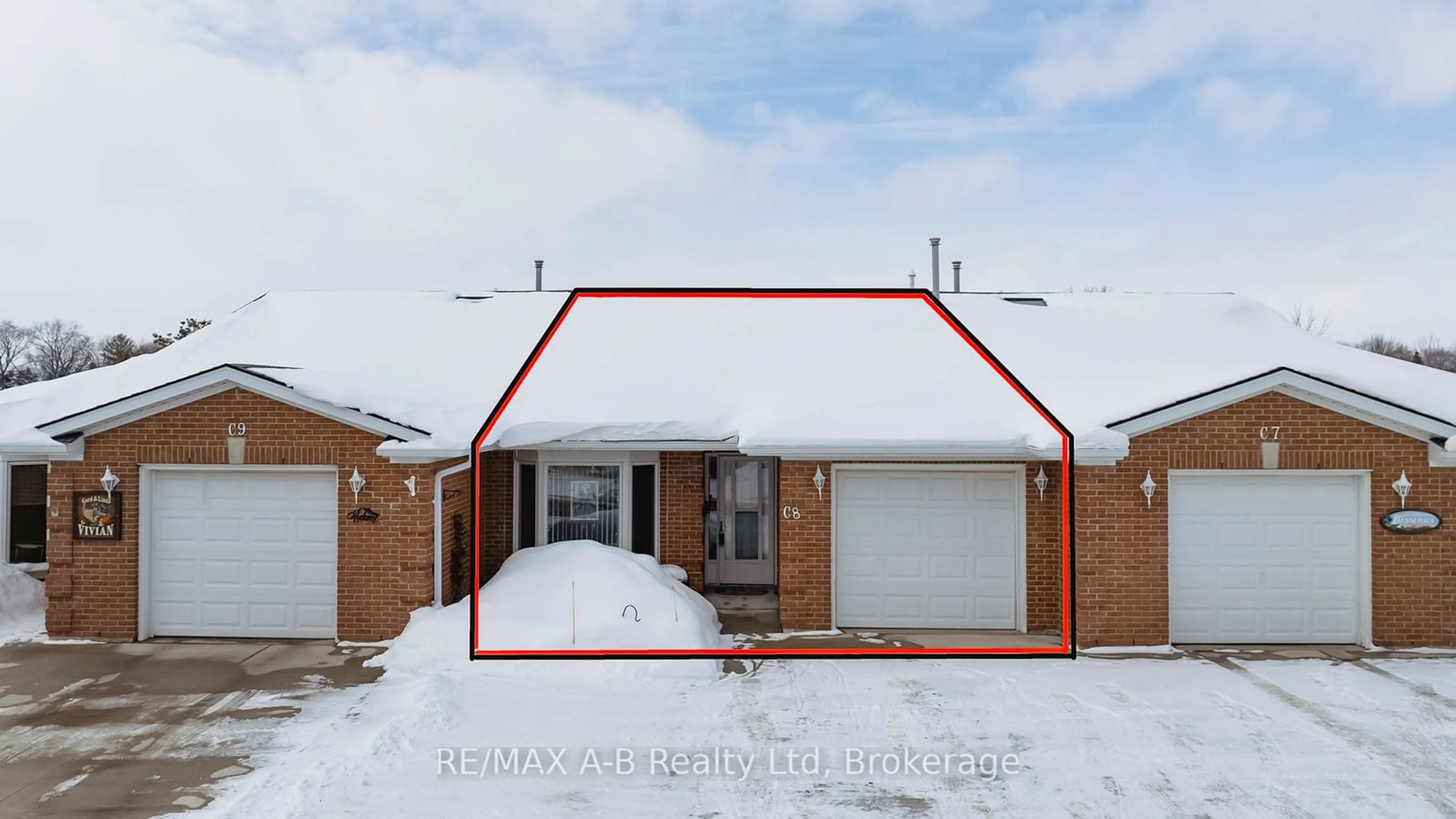 Home with brick exterior material, street for 4118B Road 164 #C8, West Perth Ontario N0K 1N0