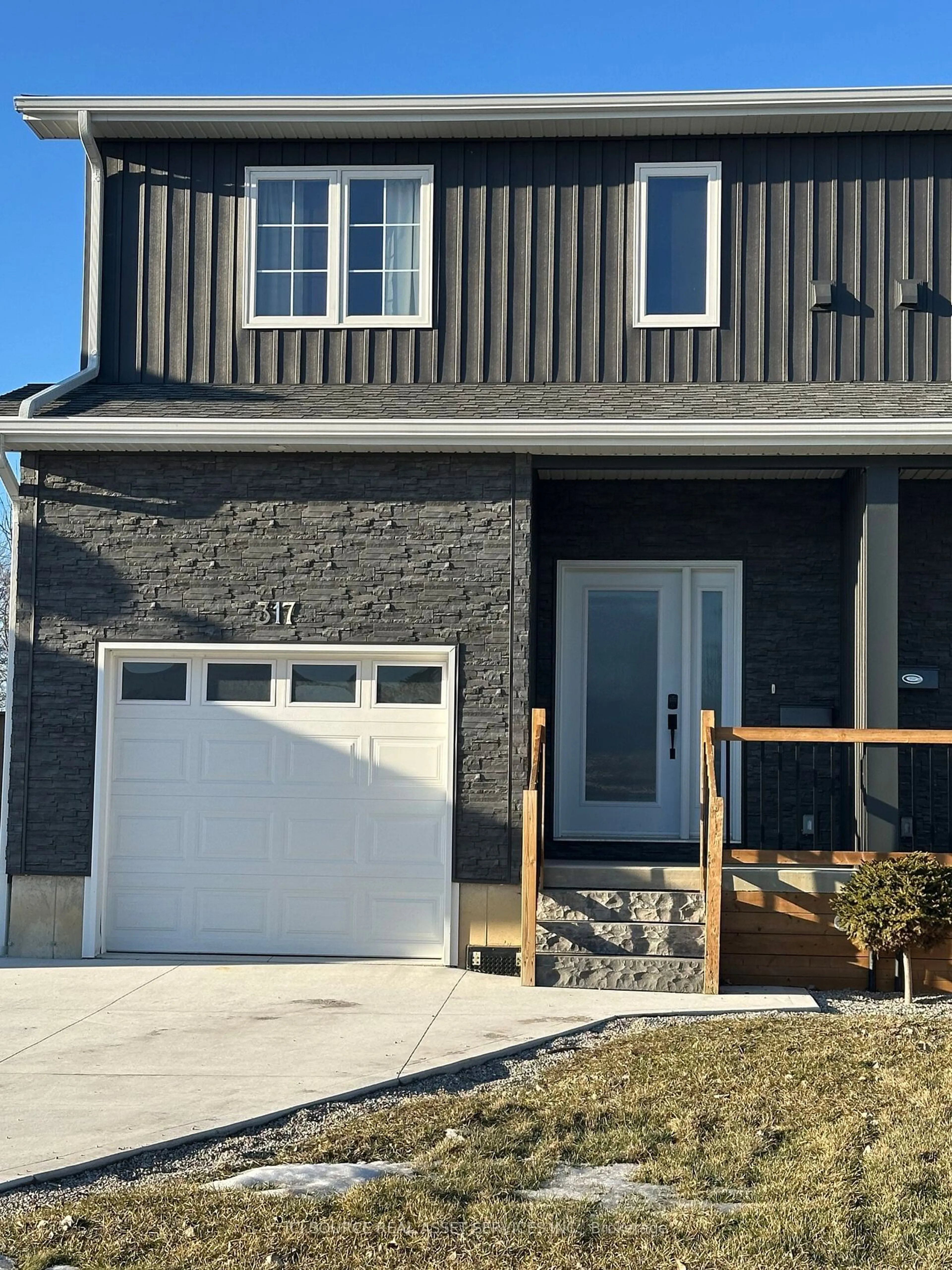 Home with vinyl exterior material, street for 317 Bethel Rd, Chatham-Kent Ontario N8A 5H1