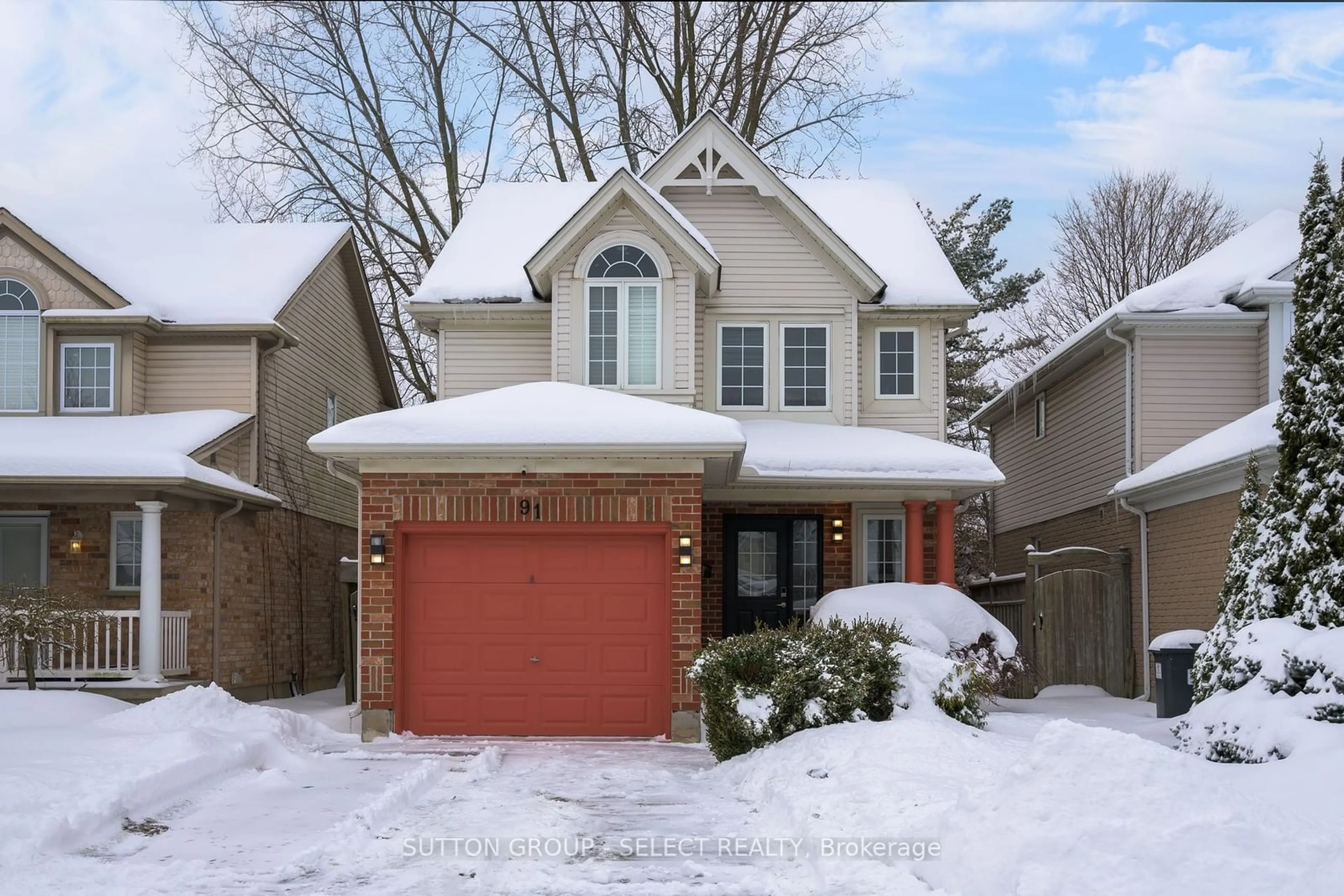 Home with brick exterior material, street for 91 Rossmore Crt, London Ontario N6C 6B7