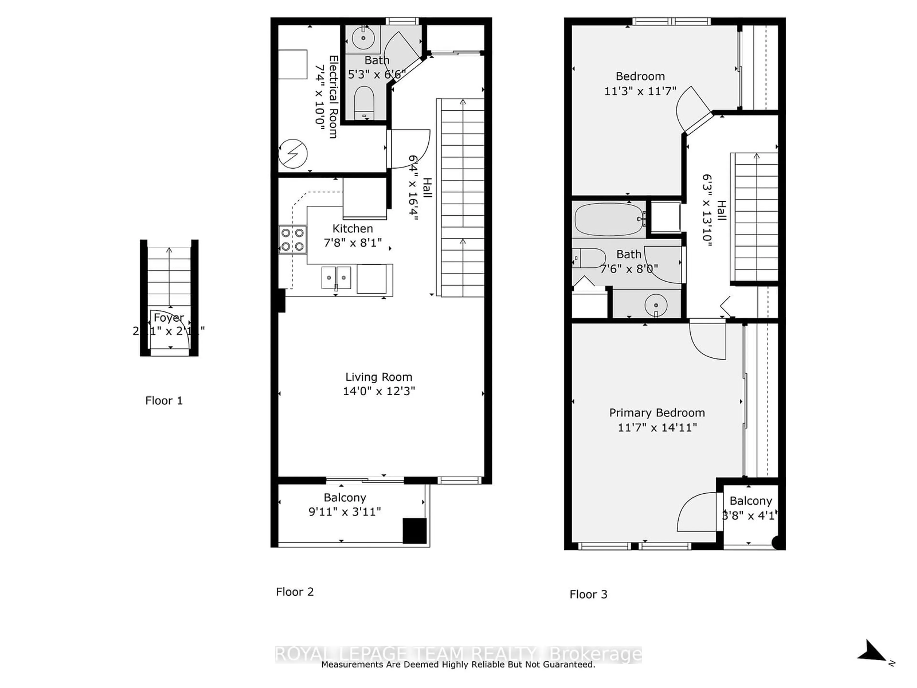 Floor plan for 270 King Edward Ave, Lower Town - Sandy Hill Ontario K1N 7M1