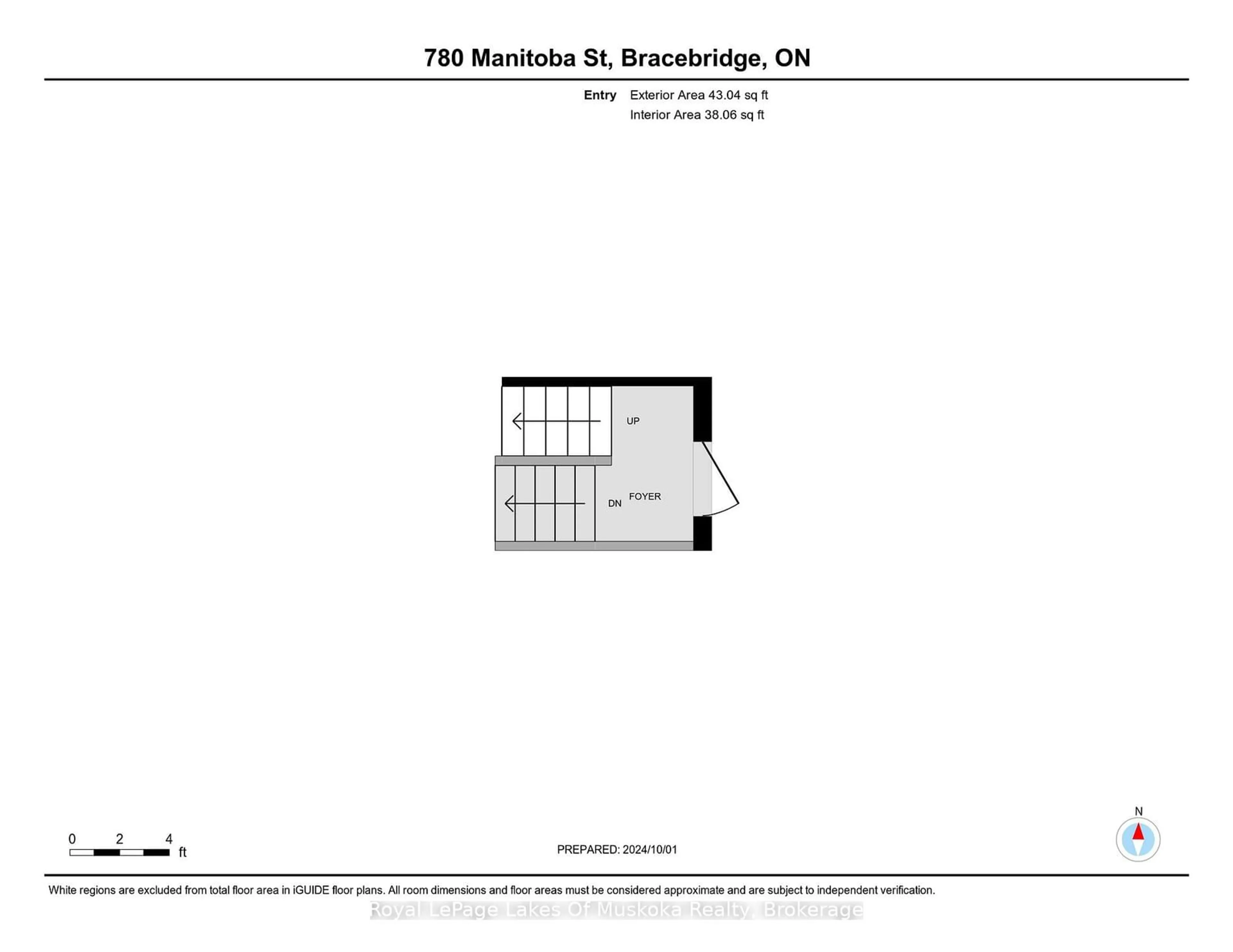 Floor plan for 780 MANITOBA St, Bracebridge Ontario P1L 0K8