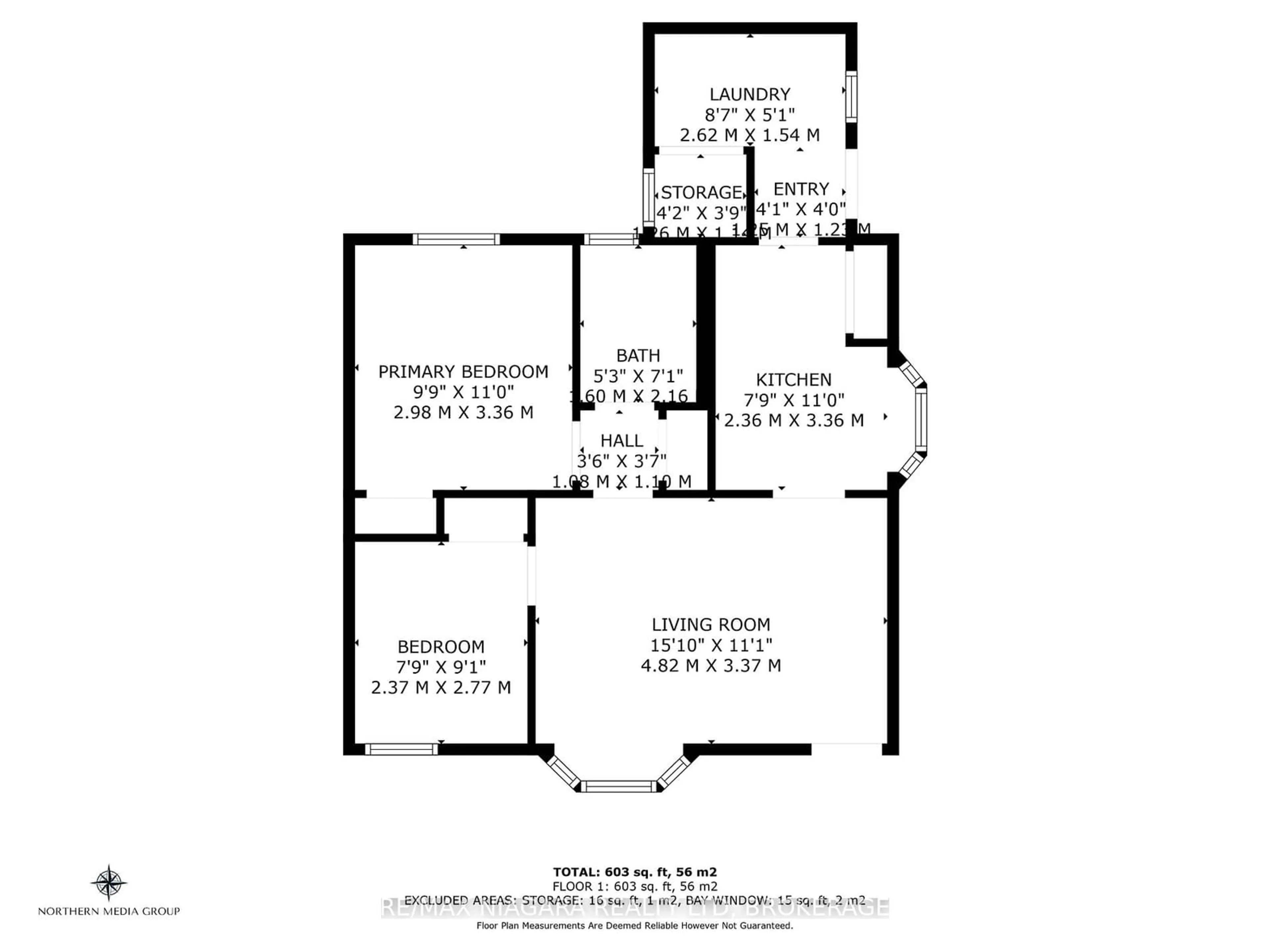 Floor plan for 4 Beverly St, St. Catharines Ontario L2P 2K1