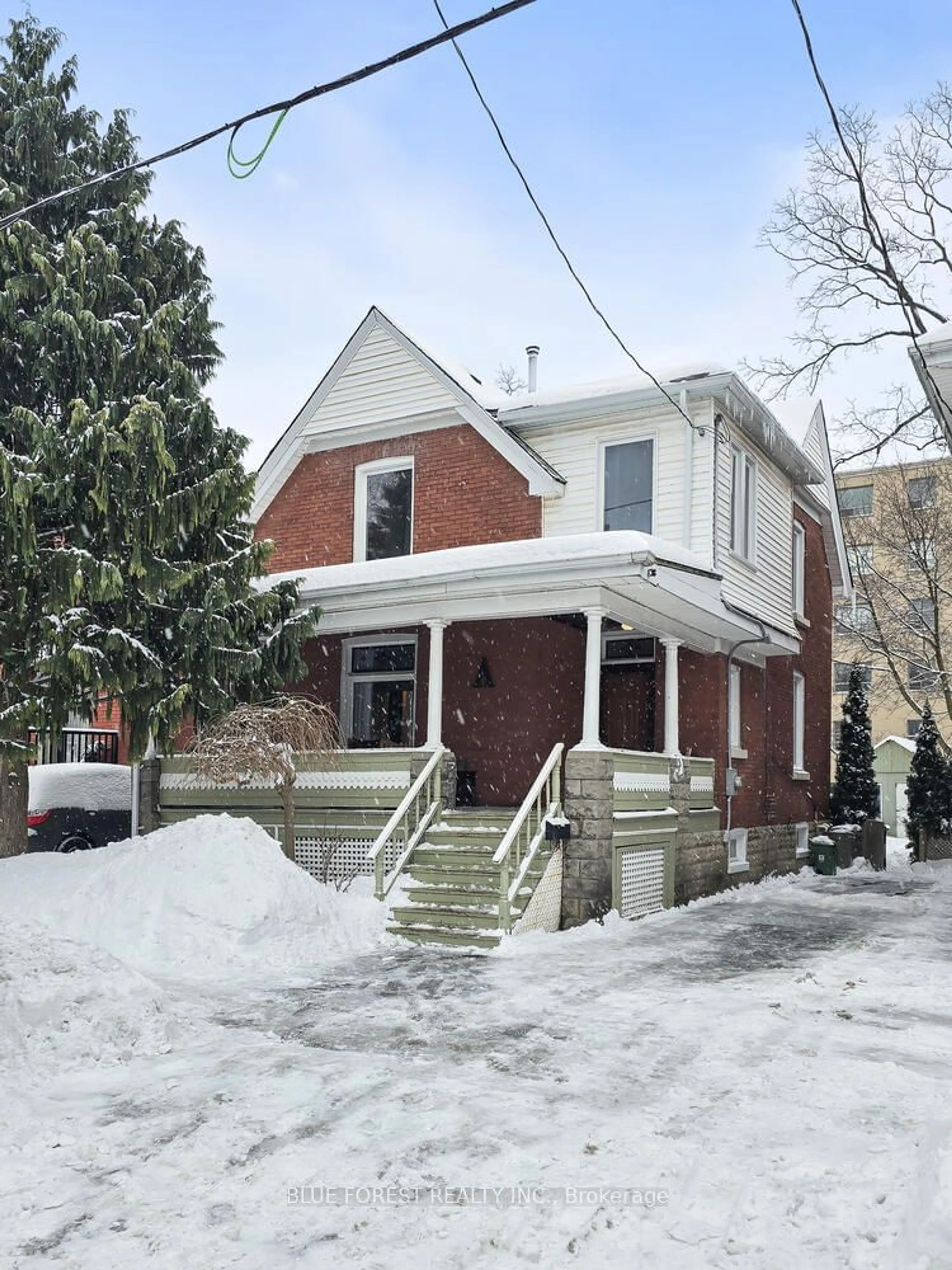 Home with brick exterior material, street for 5 Bellevue Ave, London Ontario N6C 4A4