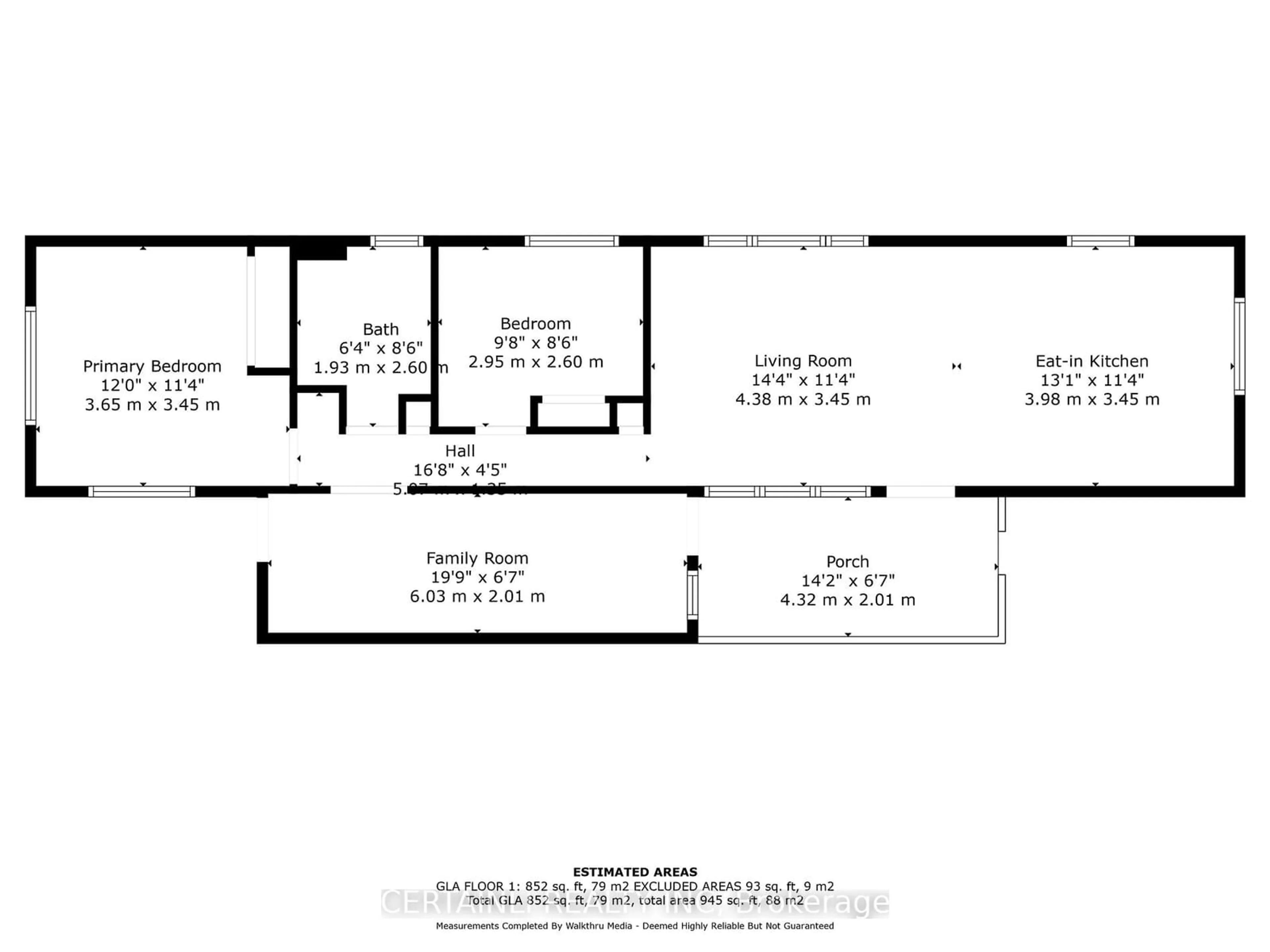 Floor plan for 2189 Dundas St #46, London Ontario N5V 1H3