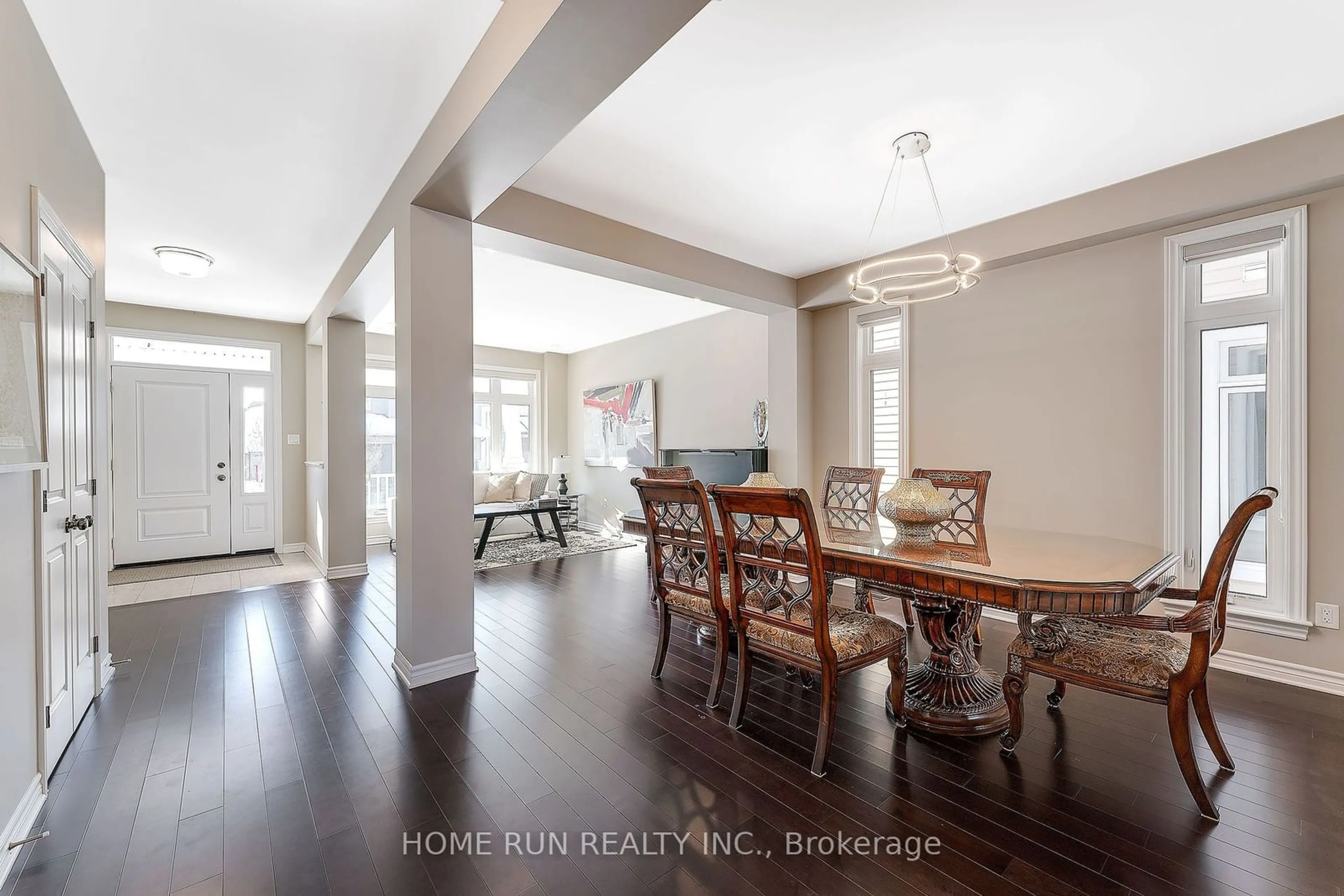 Dining room, wood/laminate floor for 2838 Grand Canal St, Barrhaven Ontario K2J 6E4