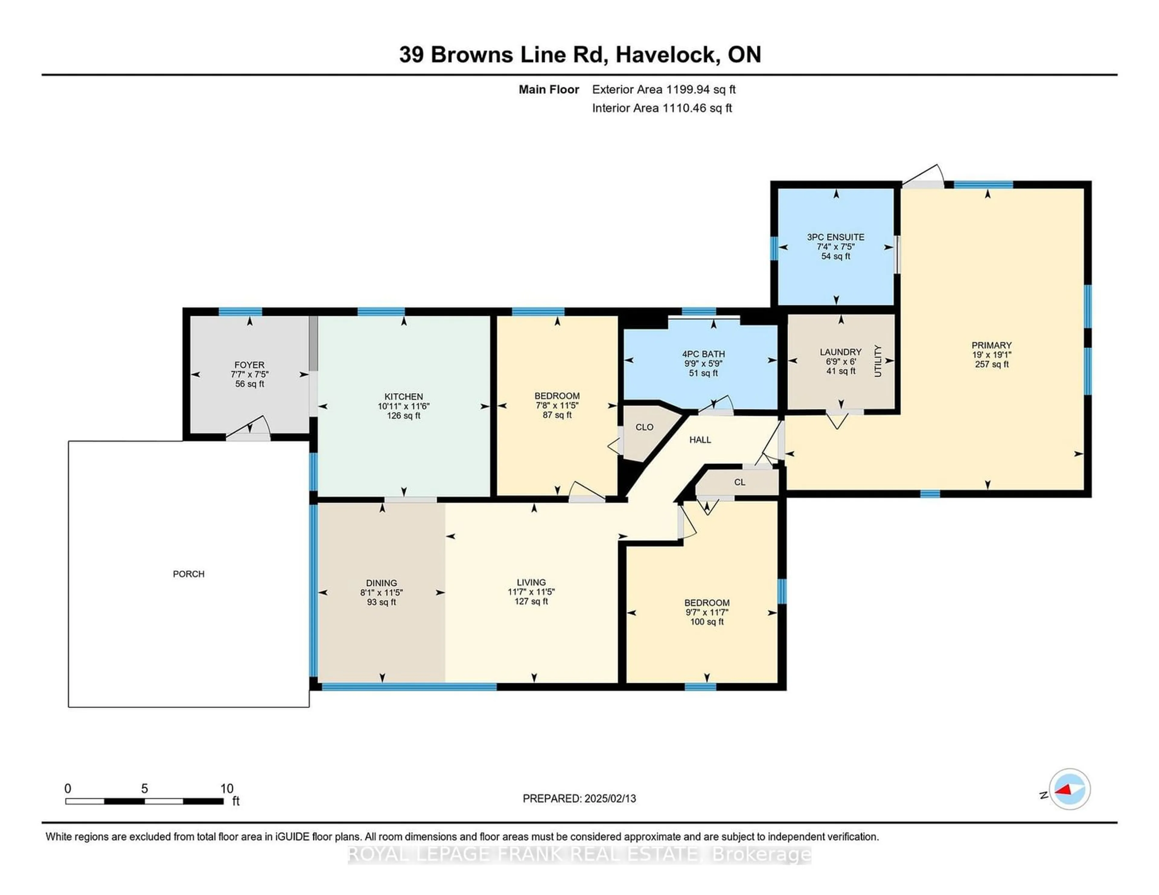 Floor plan for 39 Browns Line Rd, Trent Hills Ontario K0L 2Z0