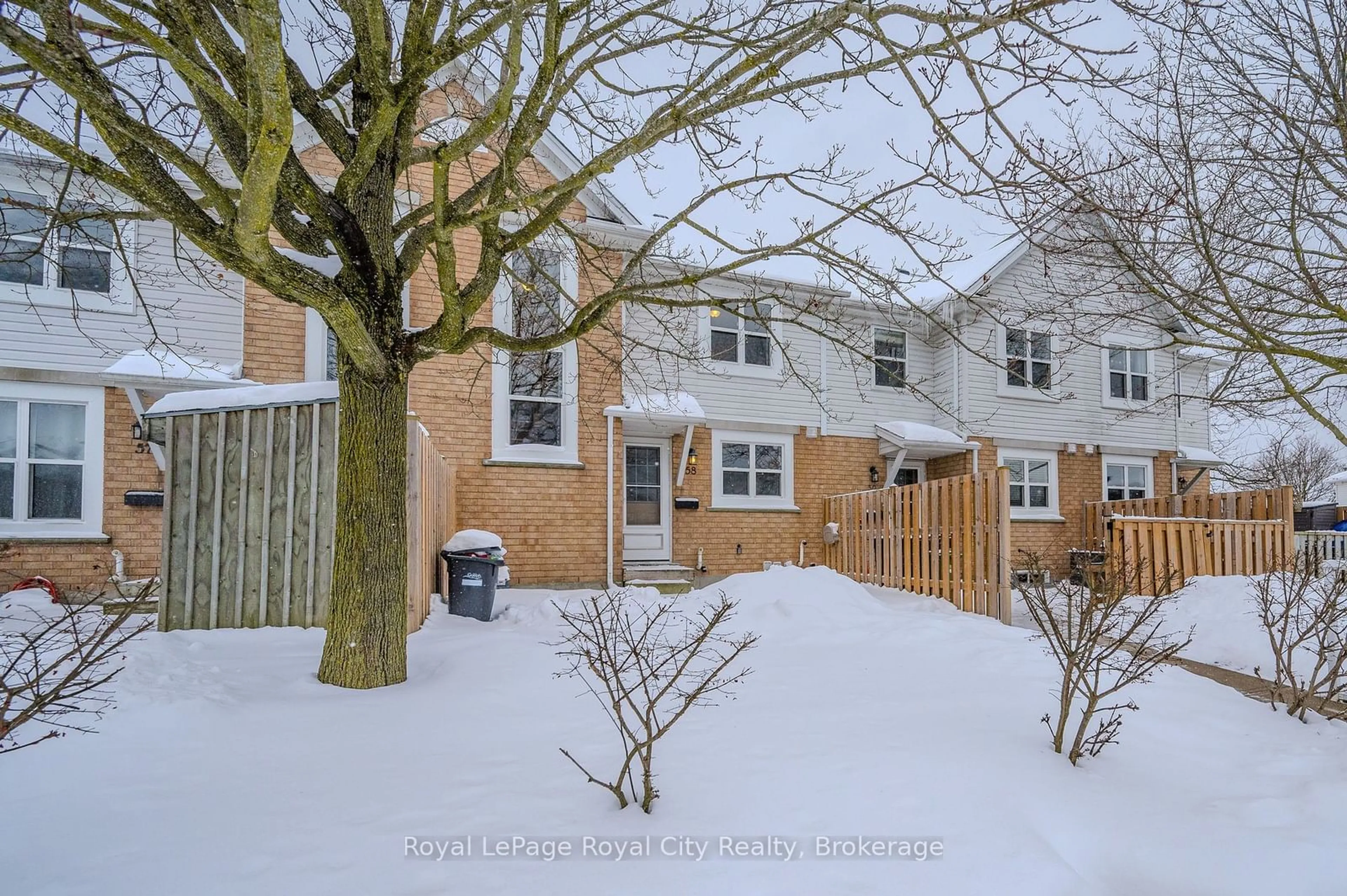 A pic from outside/outdoor area/front of a property/back of a property/a pic from drone, street for 426 Grange Rd #58, Guelph Ontario N1E 7E4