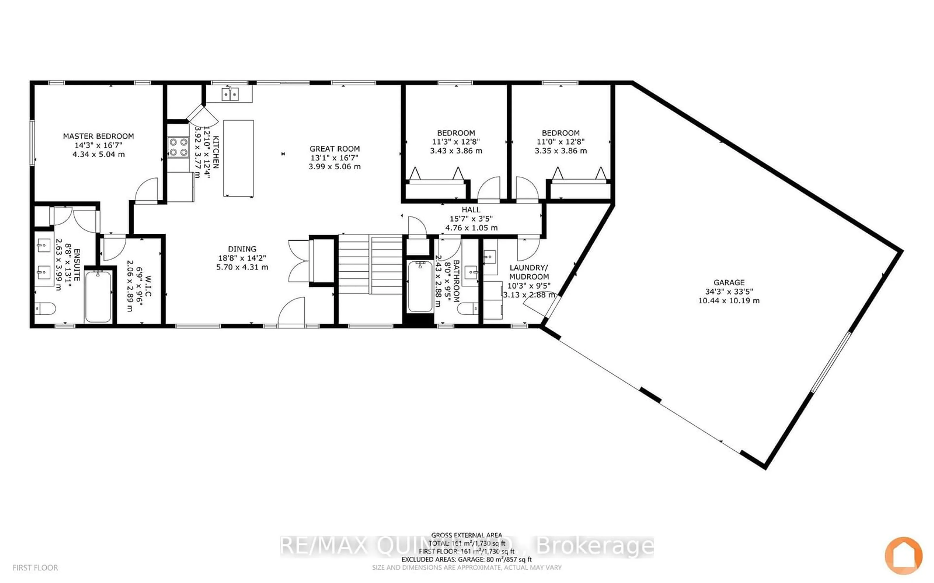 Floor plan for 878 Rosebush Rd, Quinte West Ontario K0K 2C0