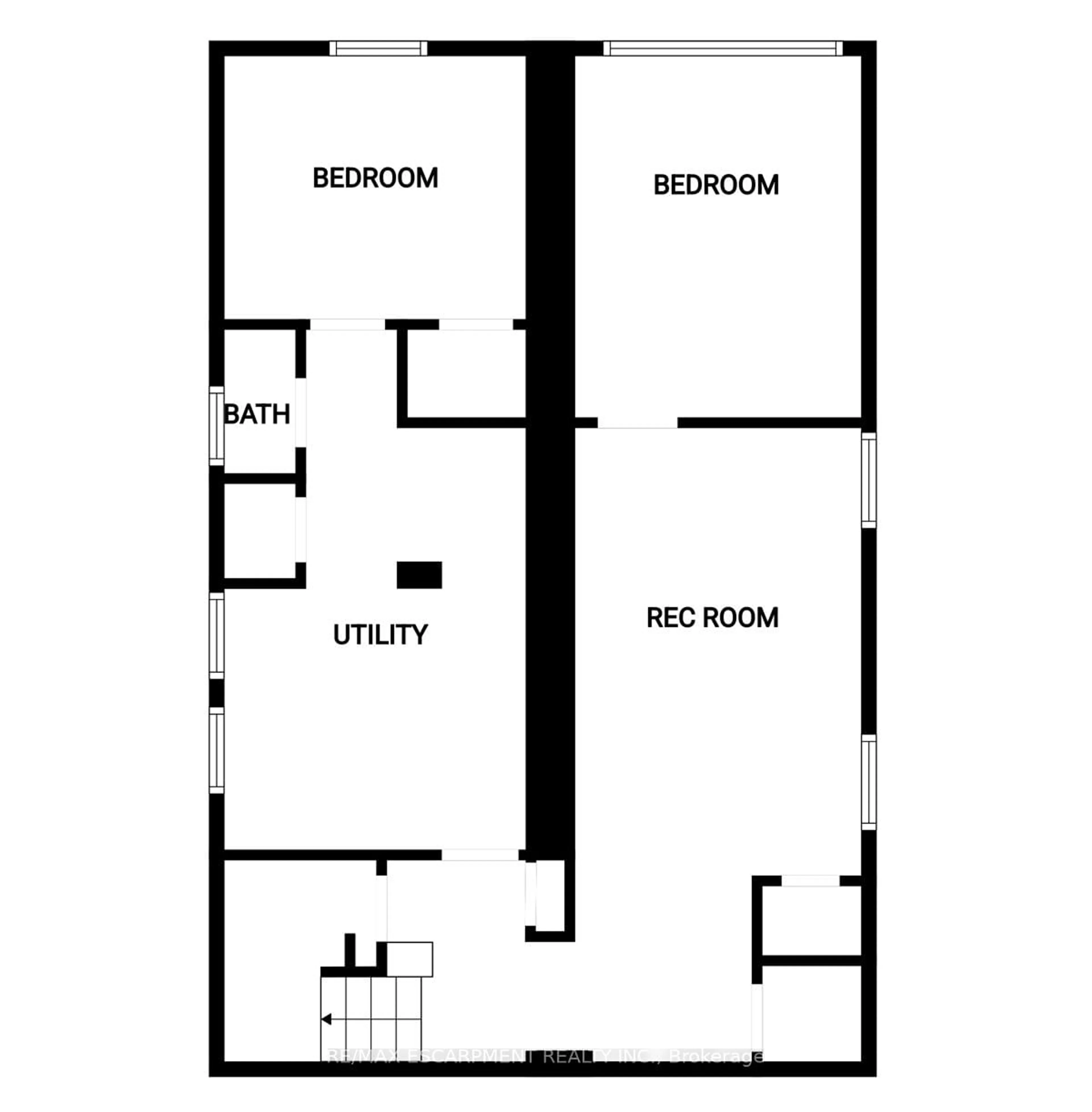 Floor plan for 40 SEELEY Ave, Hamilton Ontario L8V 2G8