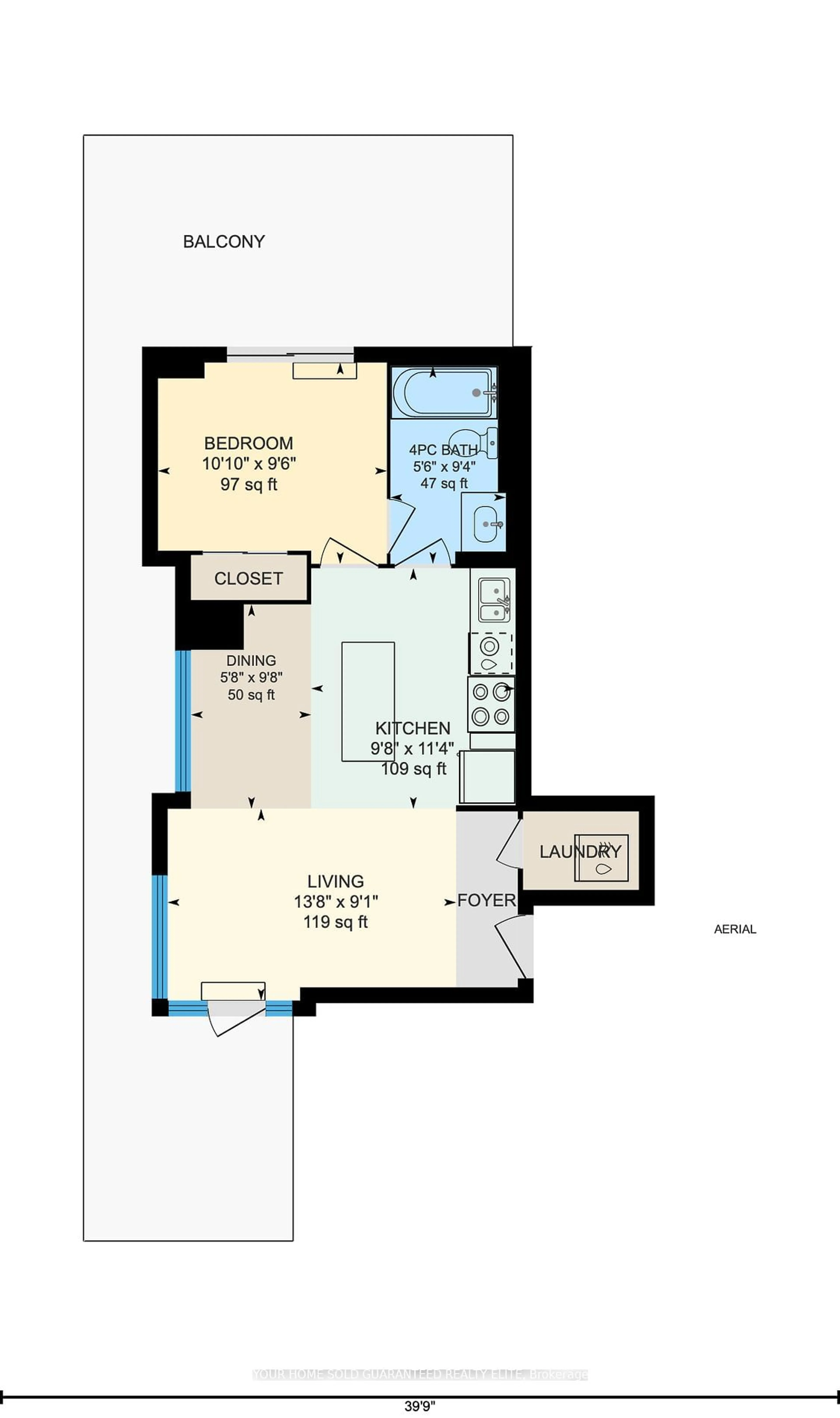 Floor plan for 550 North Service Rd #201, Grimsby Ontario L3M 4E8