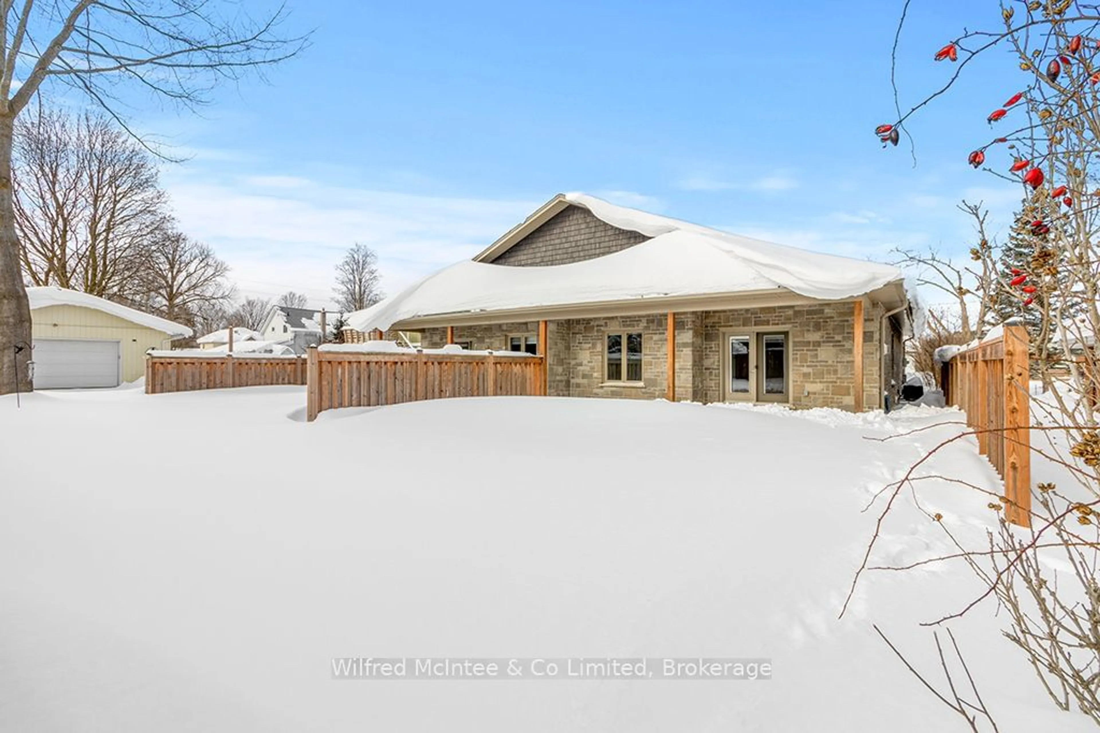 A pic from outside/outdoor area/front of a property/back of a property/a pic from drone, street for 553 Hilker St, Saugeen Shores Ontario N0H 2C4