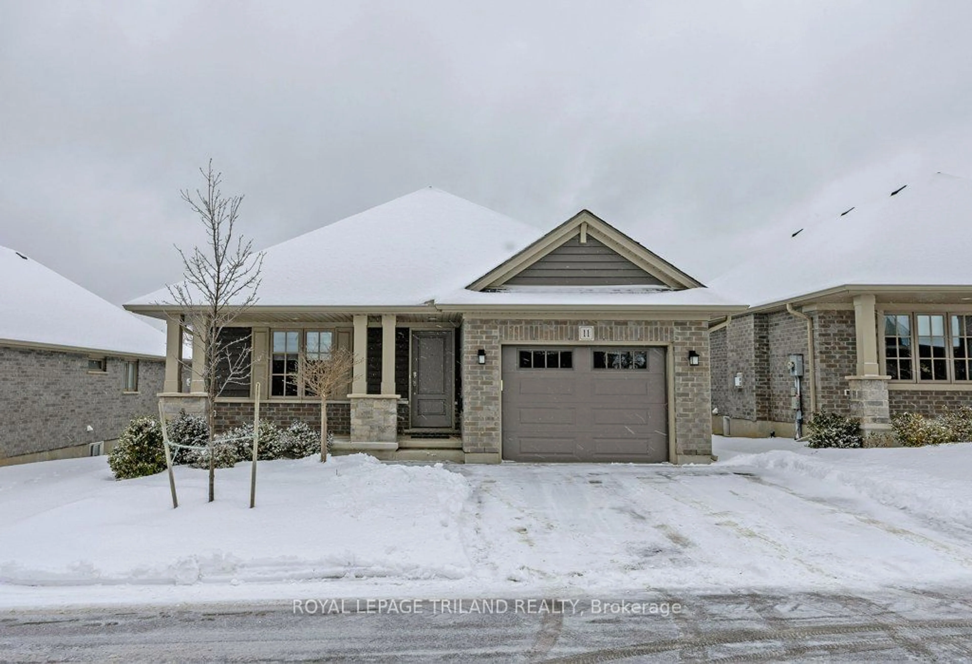 Home with brick exterior material, street for 234 Peach Tree Blvd #11, St. Thomas Ontario N5R 0G8