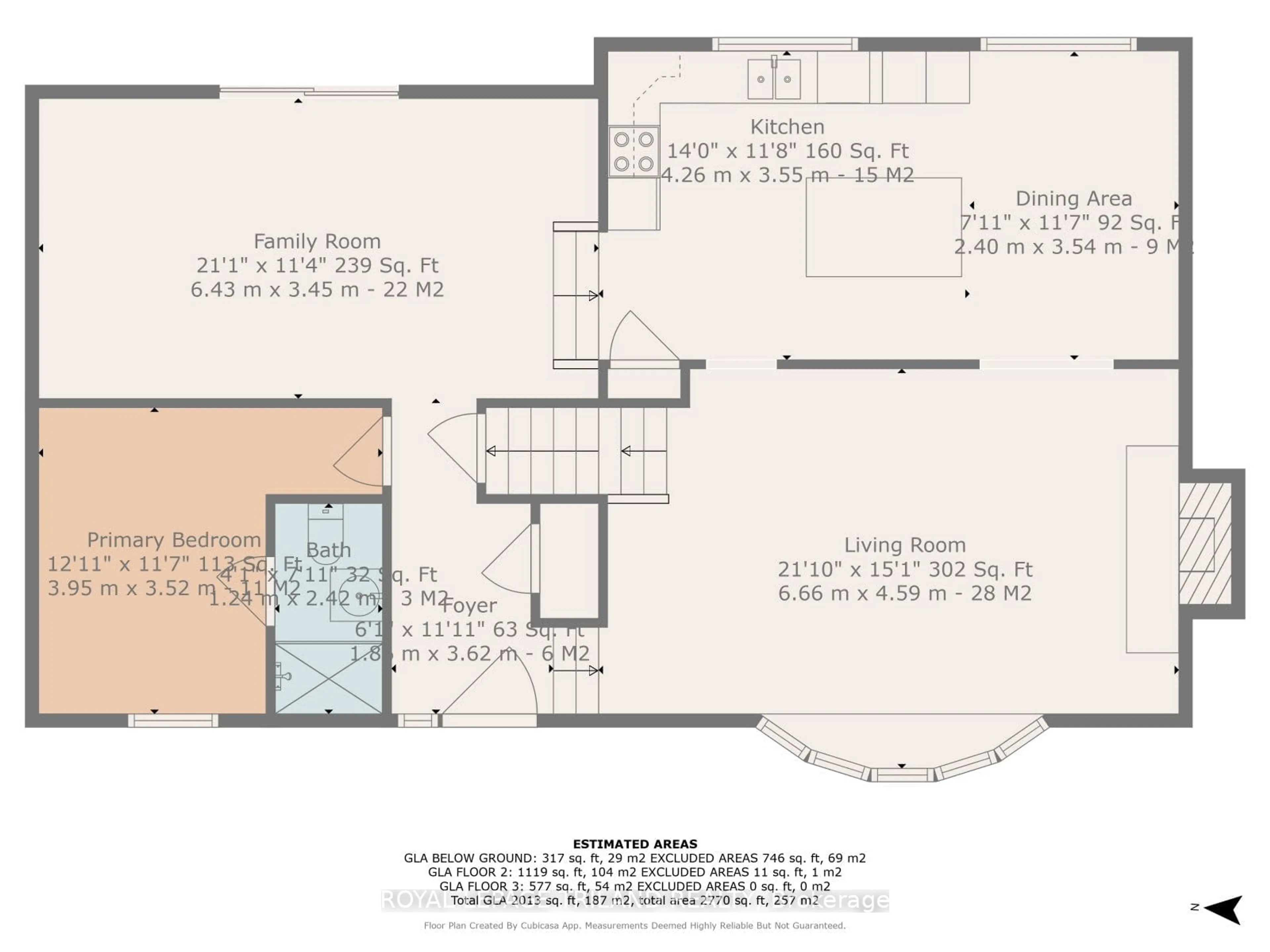 Floor plan for 628 Viscount Rd, London Ontario N6J 2Y2