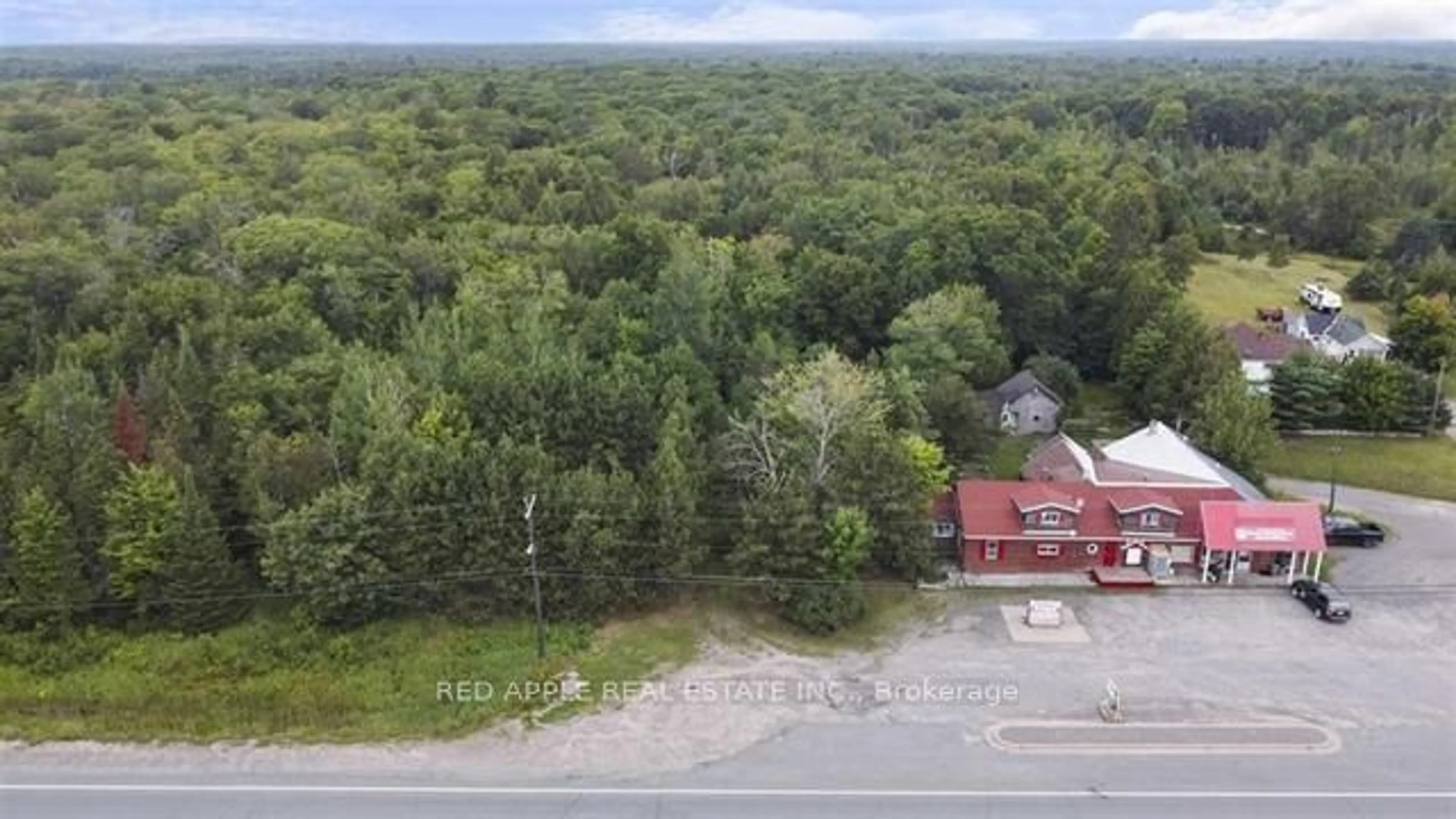 A pic from outside/outdoor area/front of a property/back of a property/a pic from drone, unknown for 14614 Highway 17, Huron Shores Ontario P0R 1L0