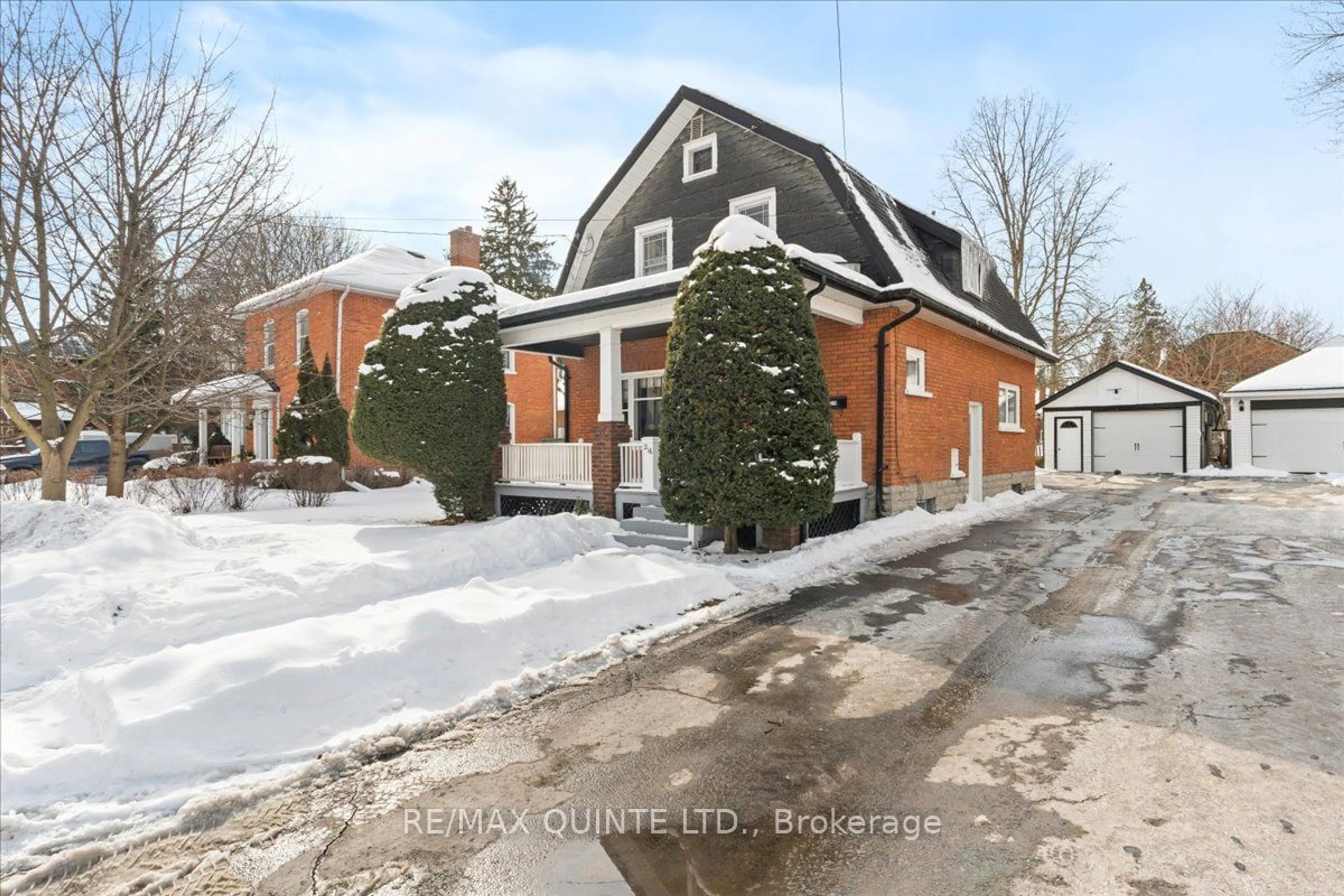 Home with brick exterior material, street for 216 Foster Ave, Belleville Ontario K8N 3R2