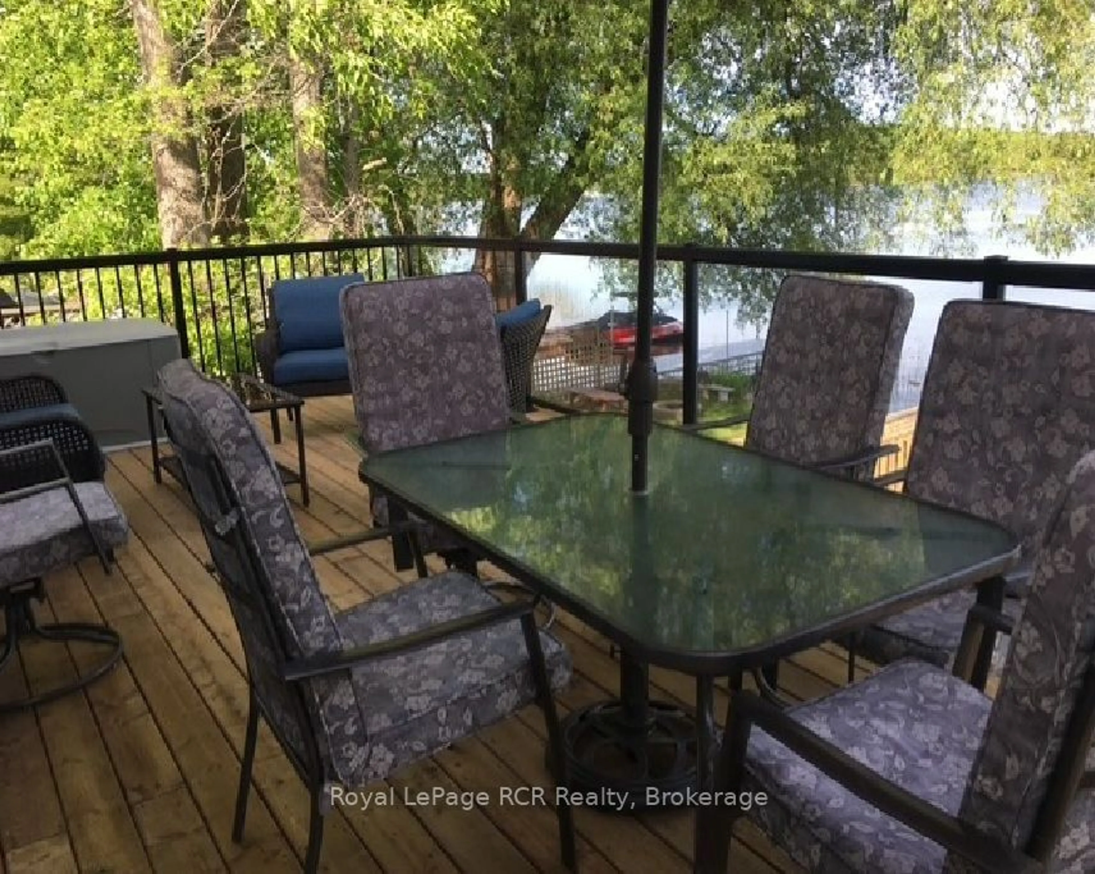 Patio, water/lake/river/ocean view for 48 Island View Dr, South Bruce Peninsula Ontario N0H 1A0