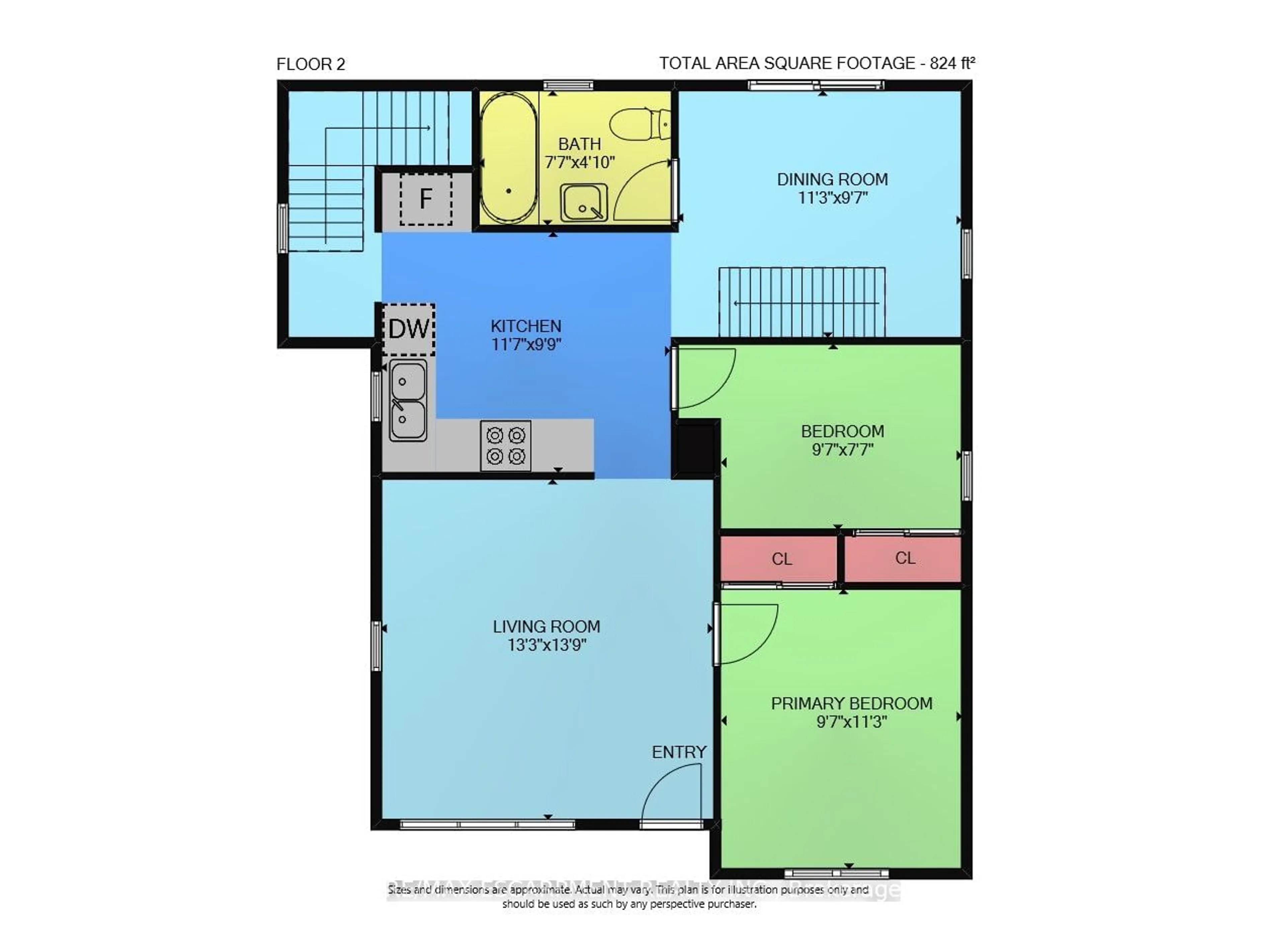 Floor plan for 17 Oakwood Ave, St. Catharines Ontario L2P 1L2