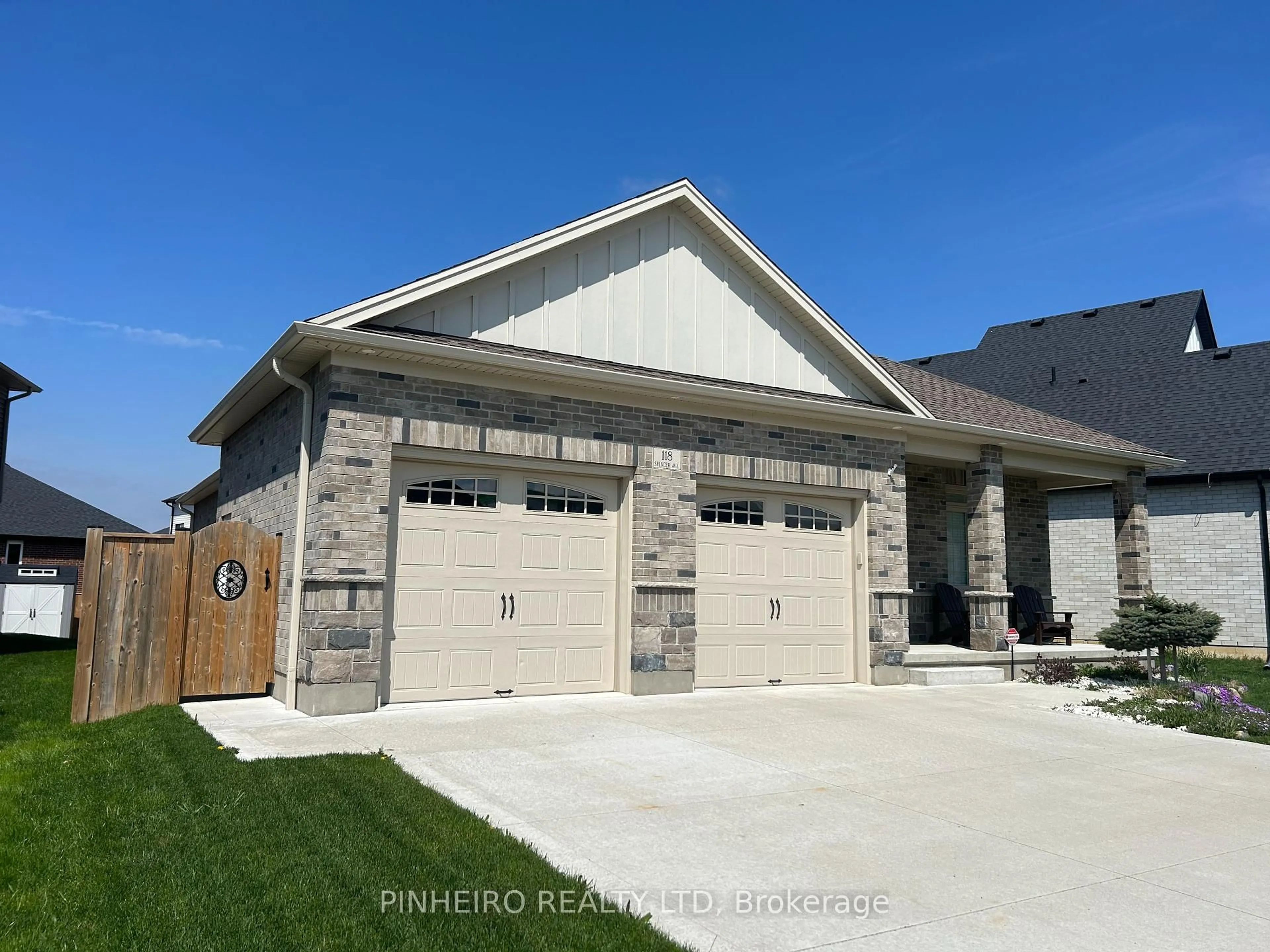 Home with brick exterior material, street for 118 Spencer Ave, Lucan Biddulph Ontario N0M 2J0