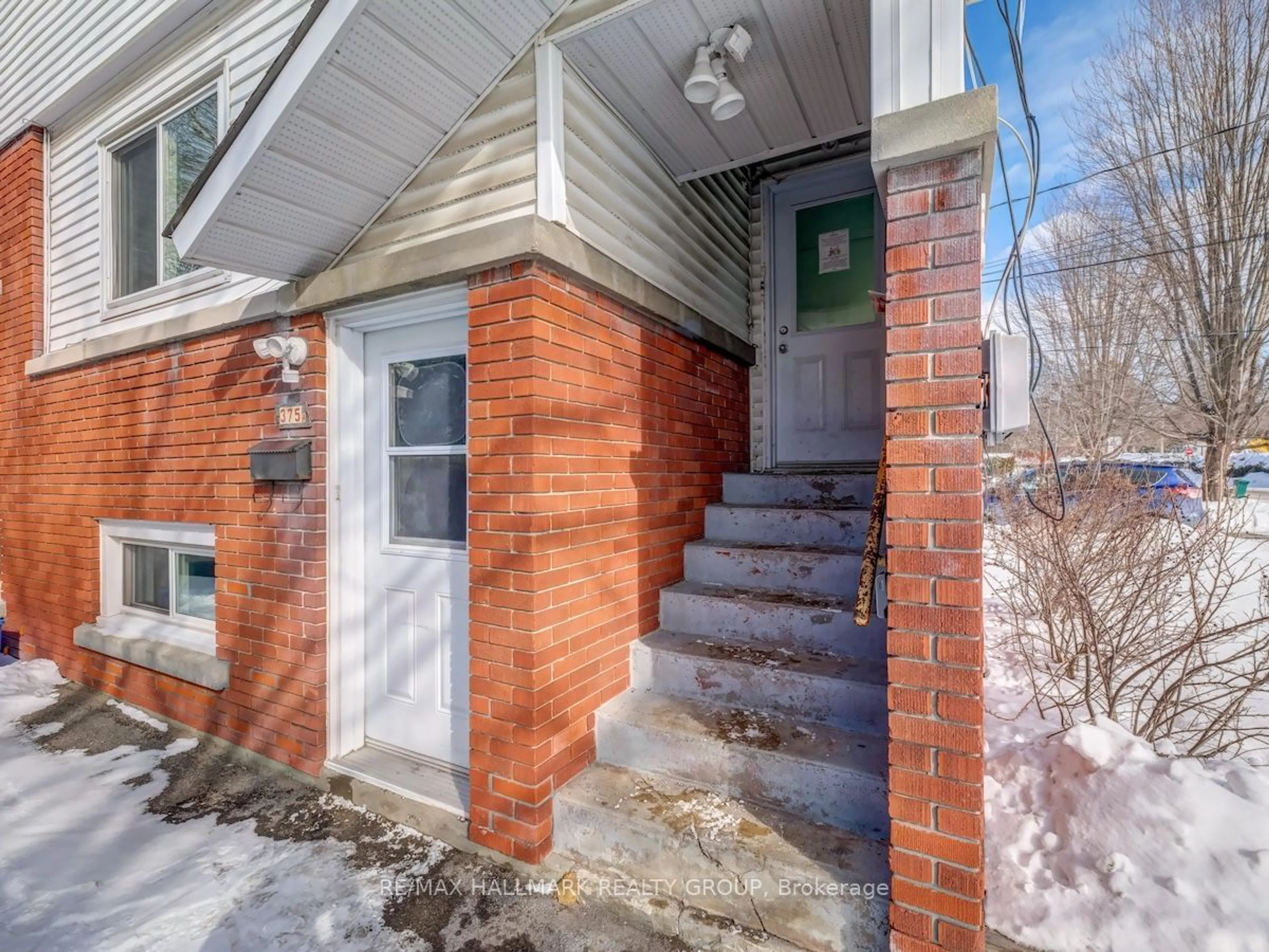 Home with brick exterior material, street for 375 St. Denis St, Vanier and Kingsview Park Ontario K1L 5H8