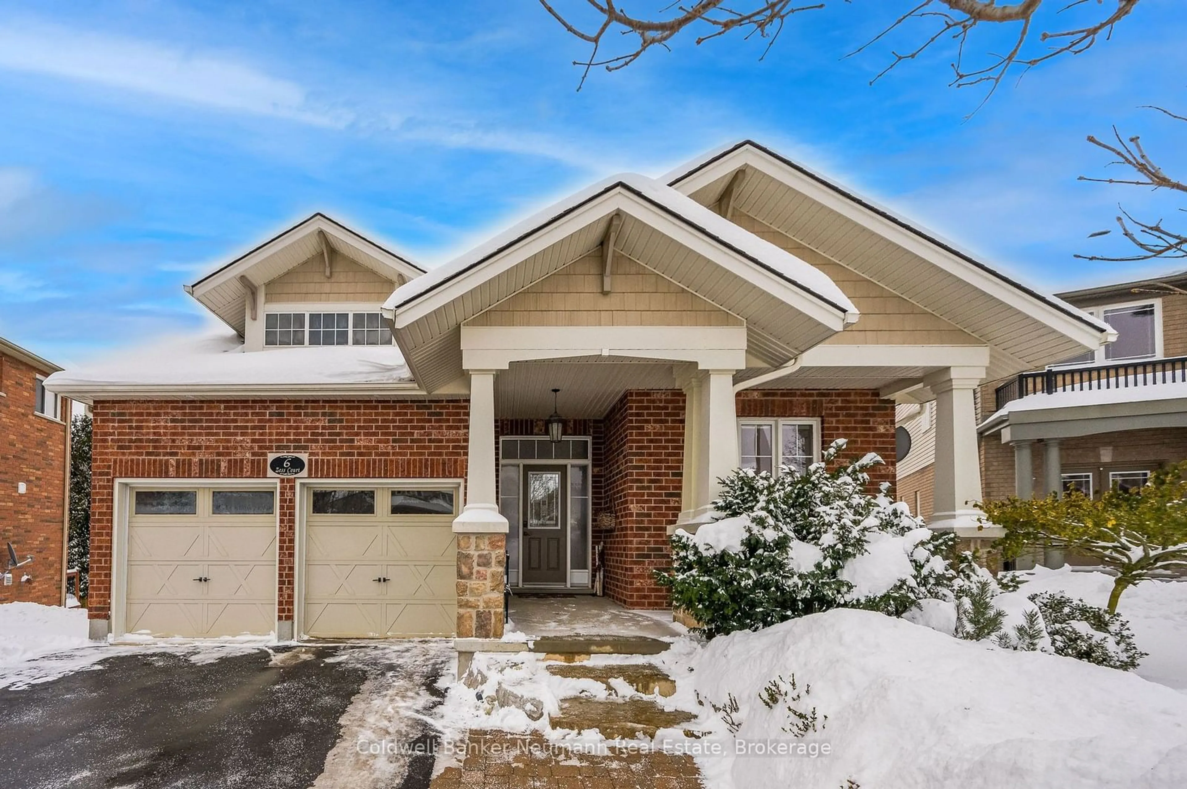 Home with brick exterior material, street for 6 Zess Crt, Guelph Ontario N1G 0B1