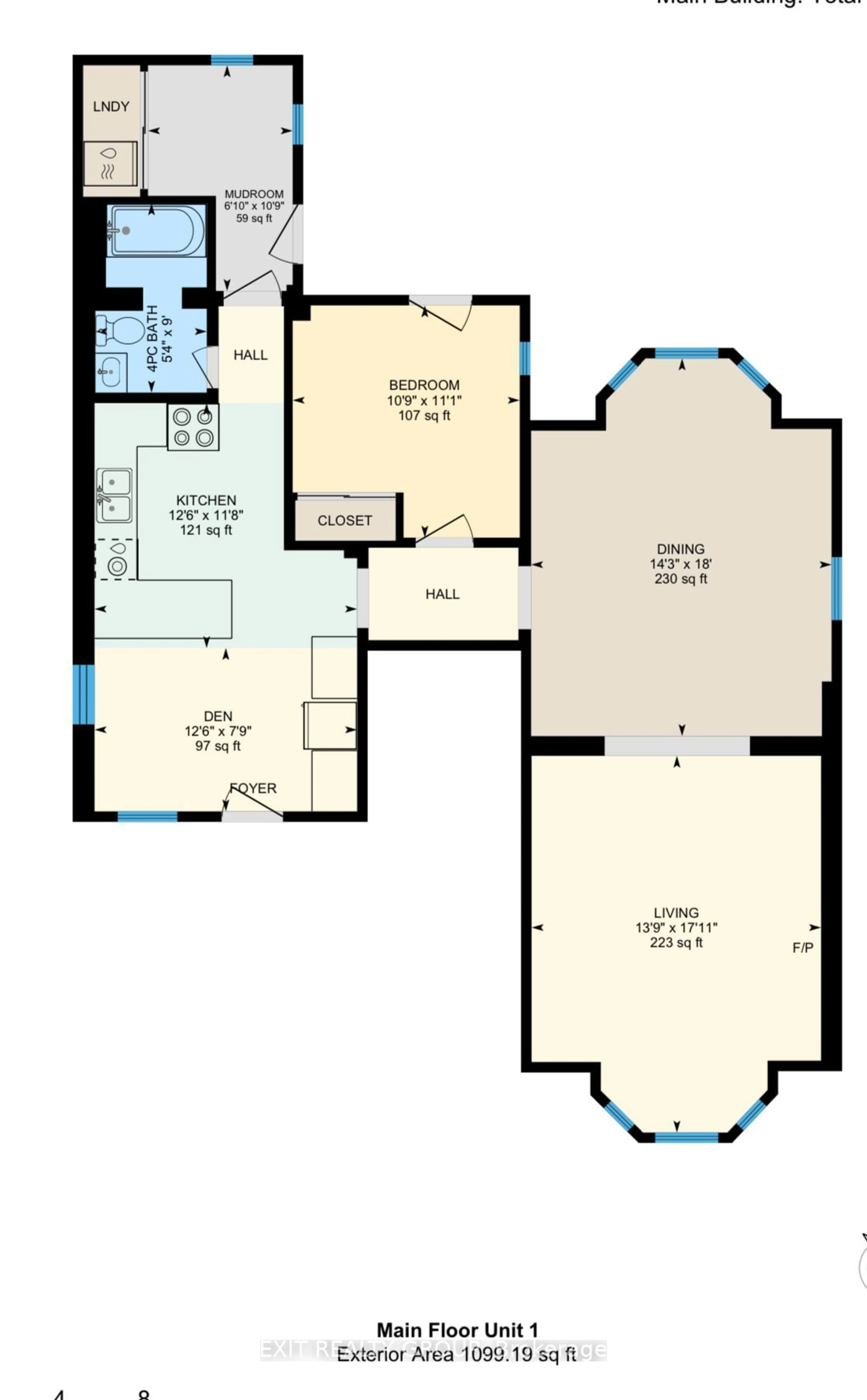 Floor plan for 11 Isabel St, Belleville Ontario K8P 3N4