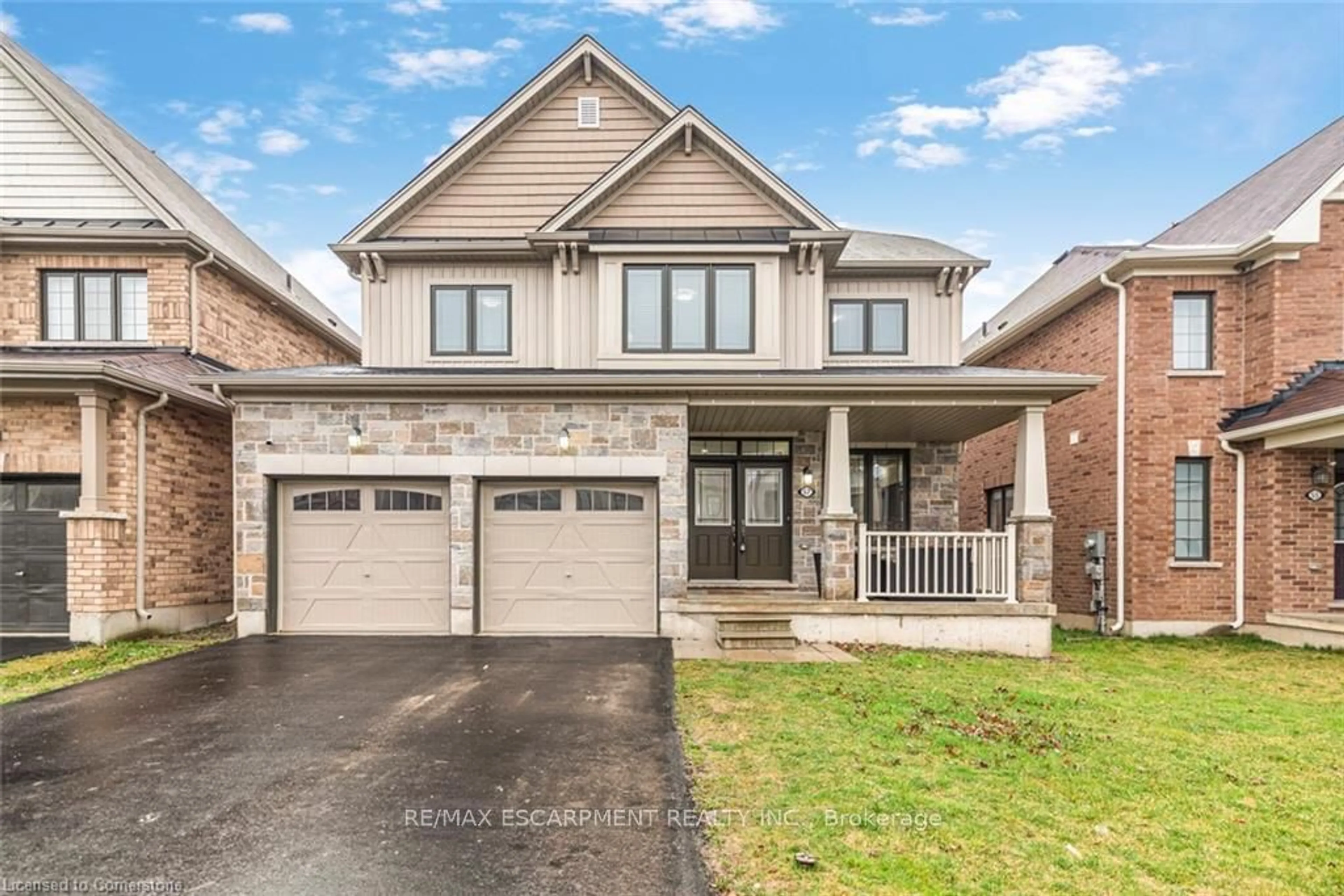 Home with brick exterior material, street for 57 Larry Cres, Haldimand Ontario N3W 0B3