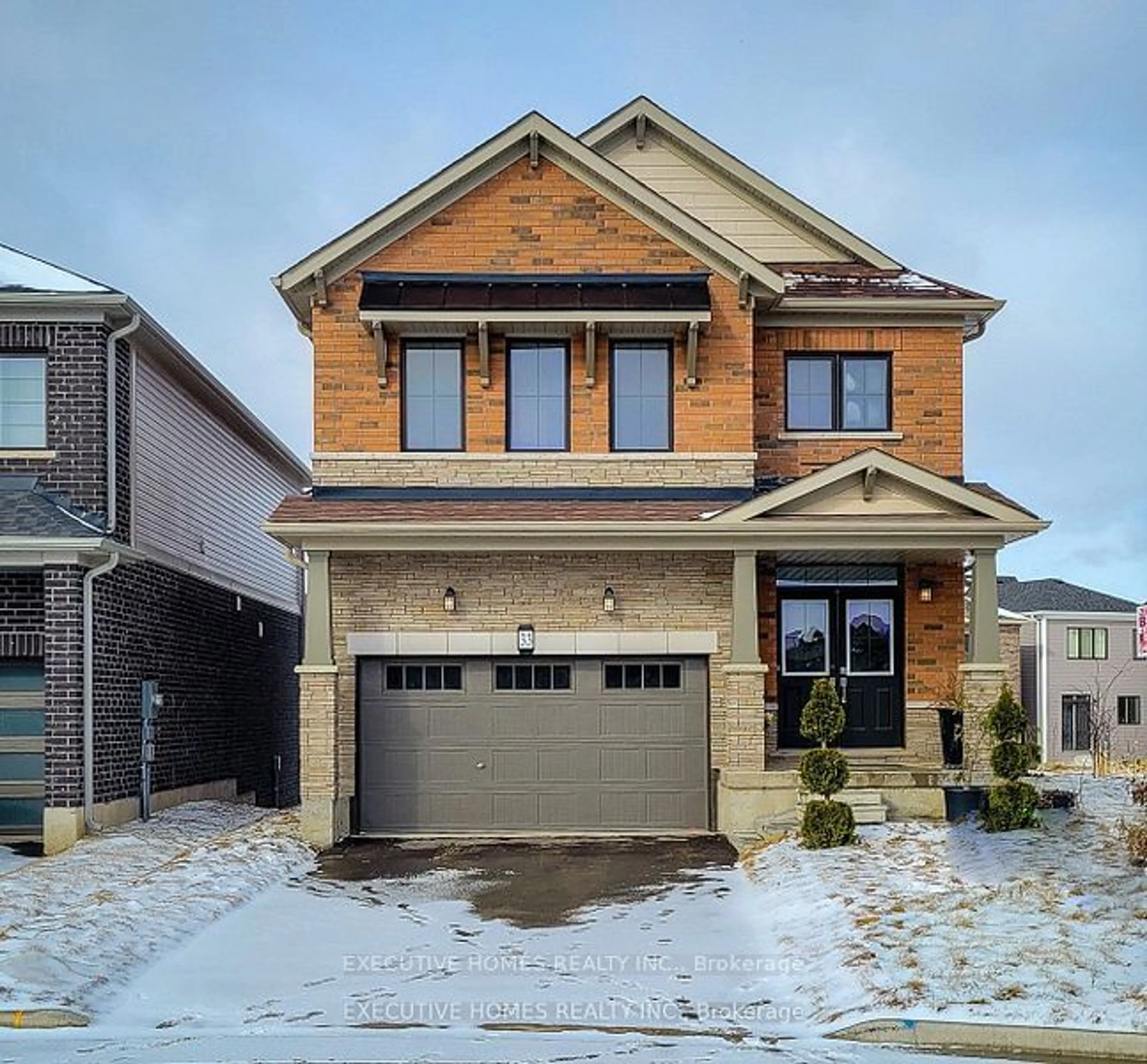 Home with brick exterior material, street for 33 Wintergreen Cres, Haldimand Ontario N3W 0H9