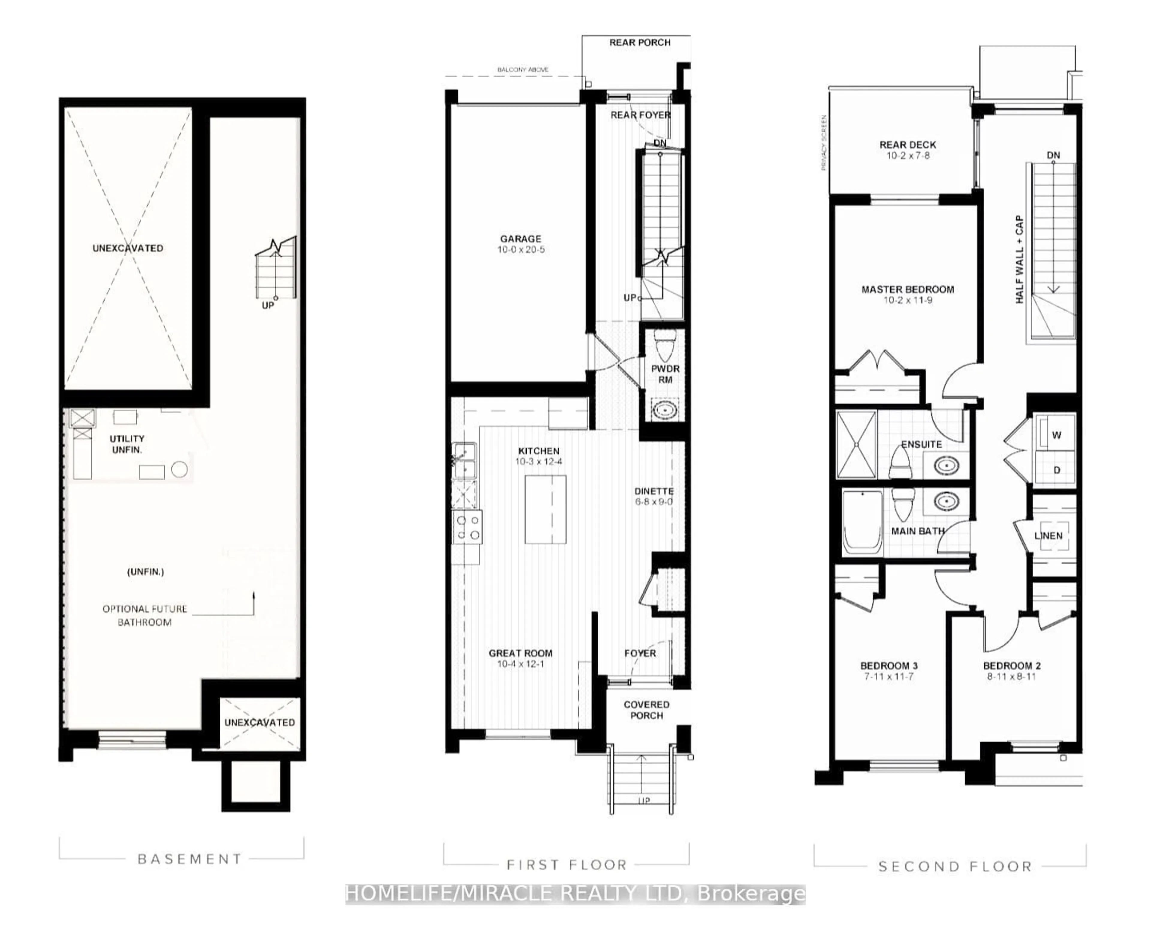 Floor plan for 25 Isherwood Ave #132, Cambridge Ontario N1R 0E2