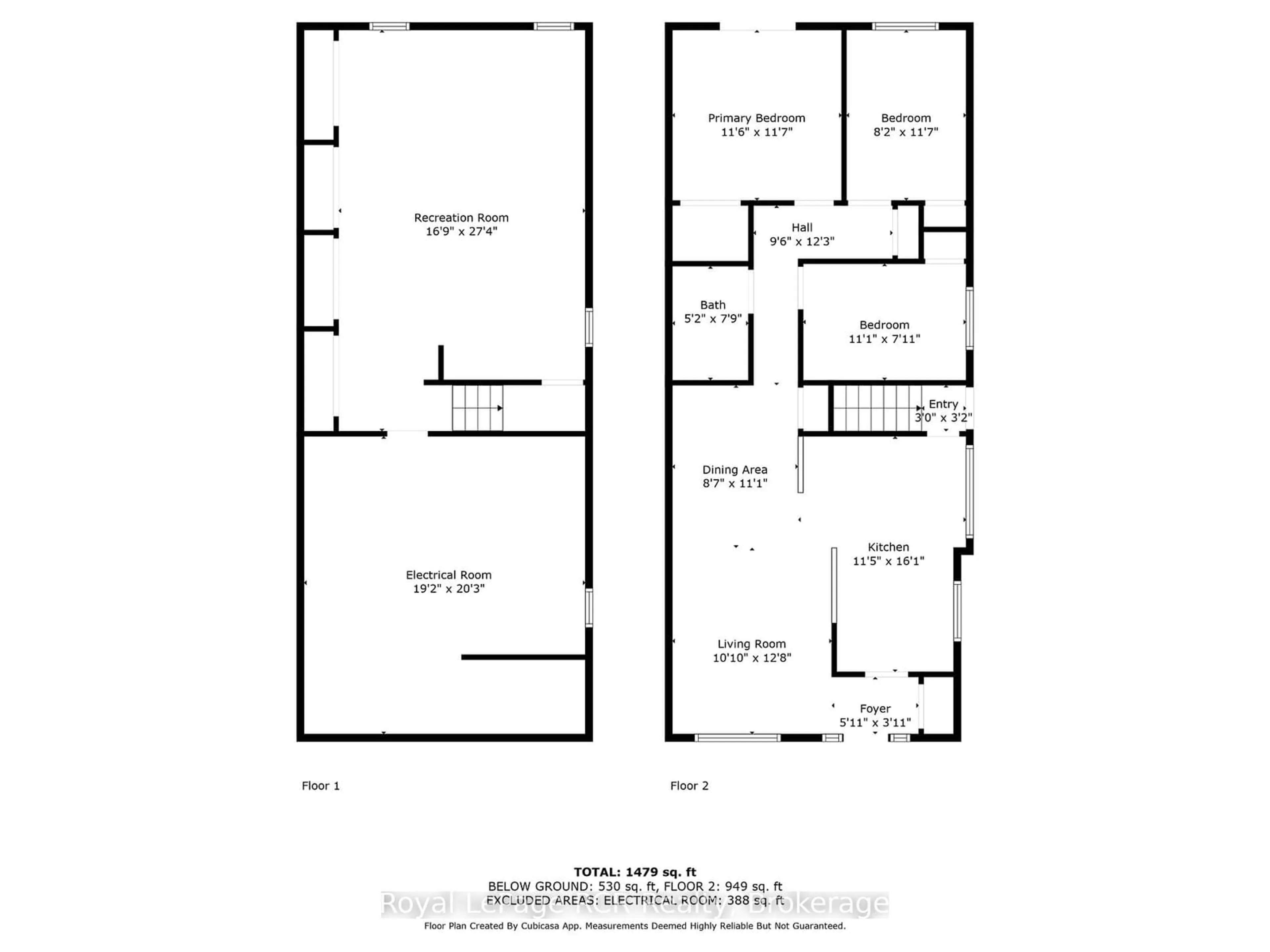 Floor plan for 672 Kennard Cres, Kincardine Ontario N2Z 1T4