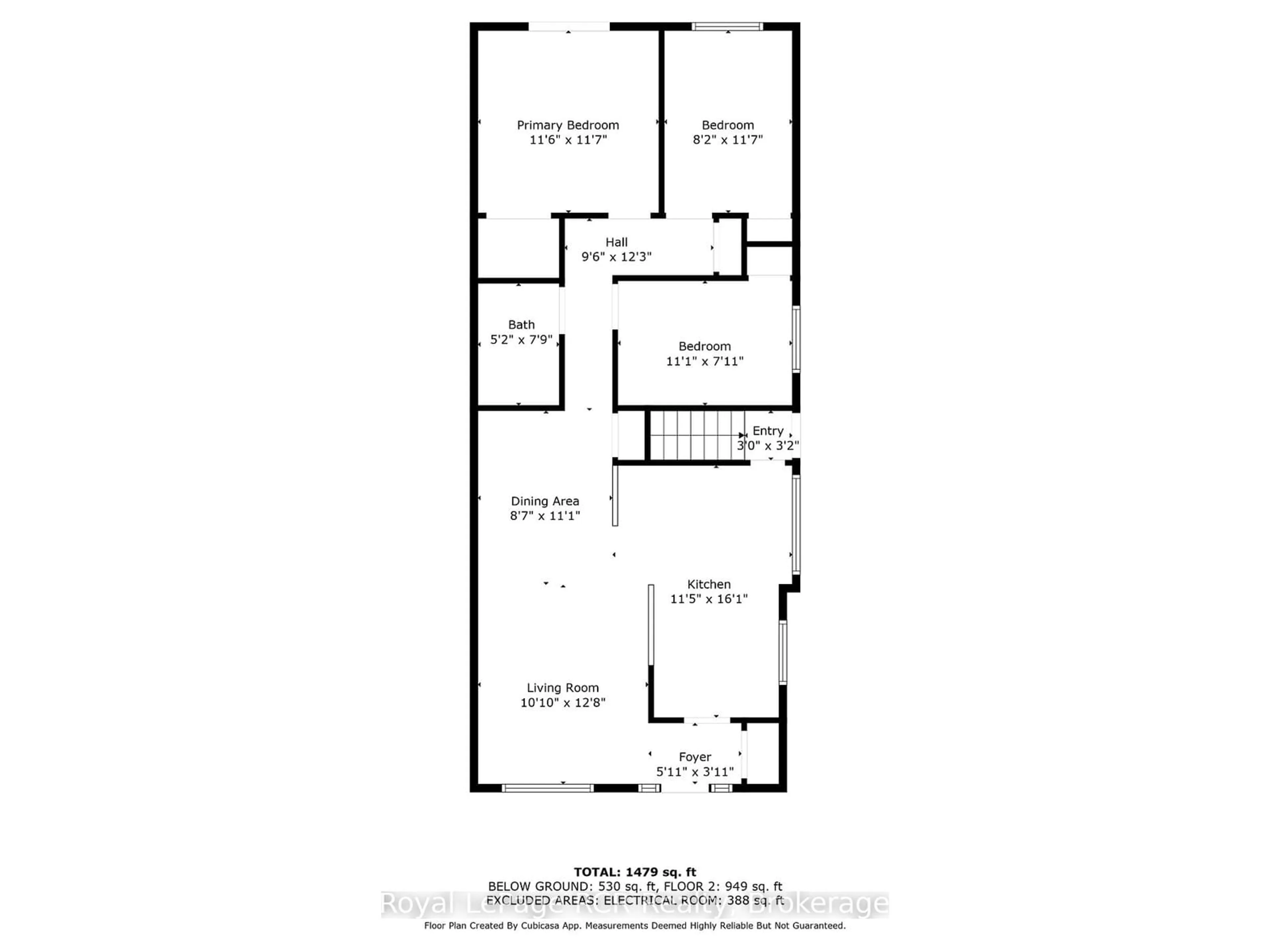 Floor plan for 672 Kennard Cres, Kincardine Ontario N2Z 1T4